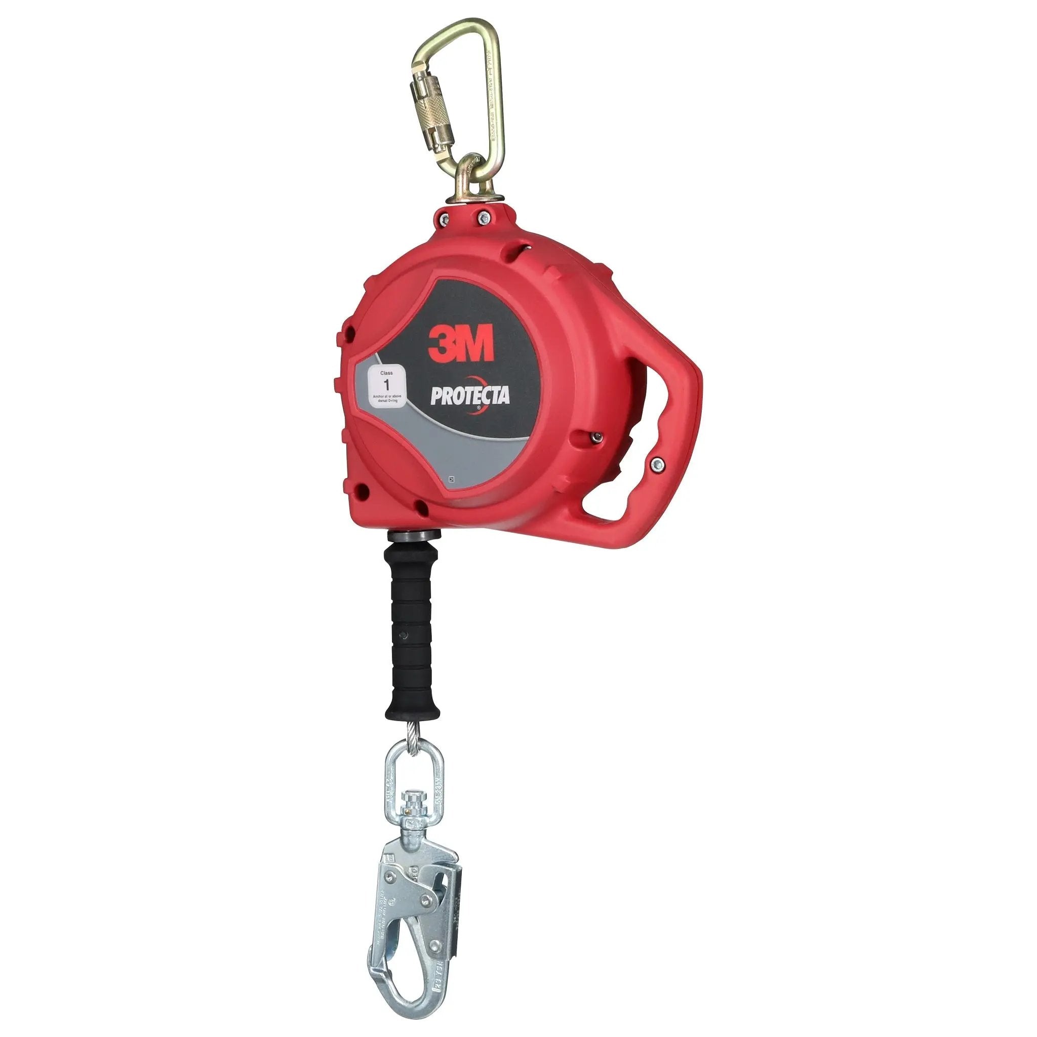 3M Protecta 7100318436 3590036 Self-Retracting Lifeline, Galvanized Cable, Steel Swivel Snap Hook, 33ft., Class 1, ANSI, 1 Each