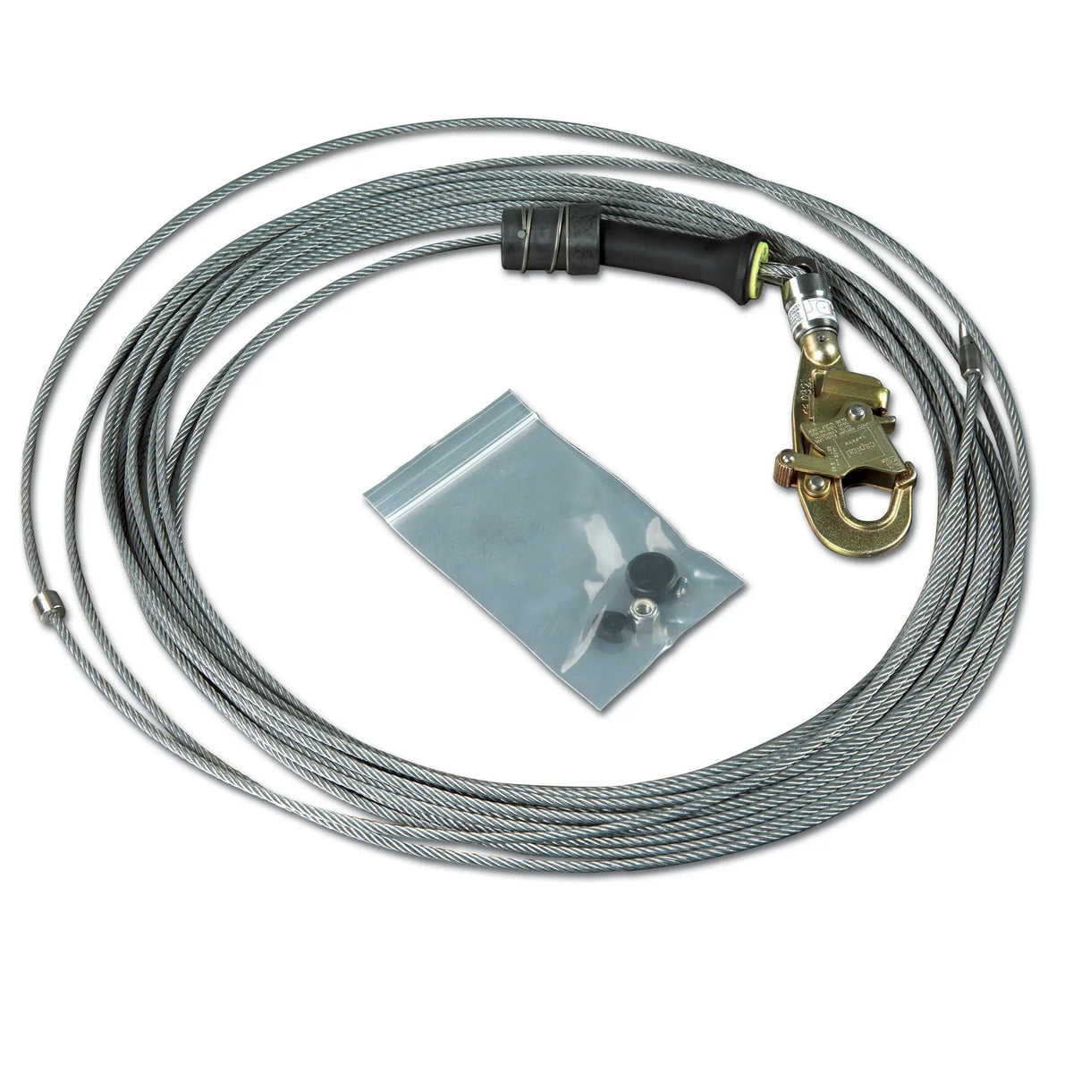 3M DBI-SALA Sealed-Blok Galvanised Cable Assembly with Hook 3900105, 1 EA, Main Image