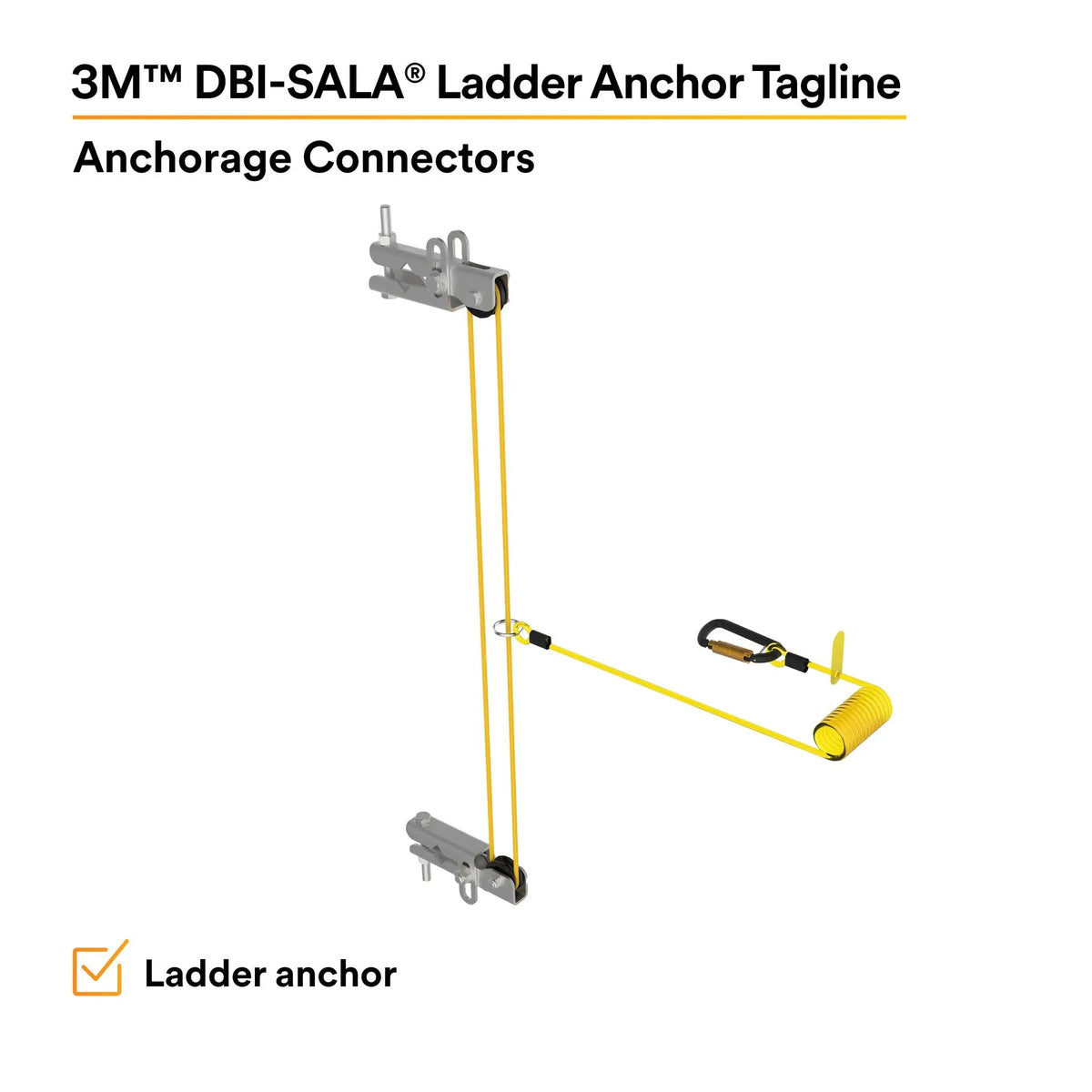 3M DBI-SALA Tagline Ladder Anchor 6100566 1 Each