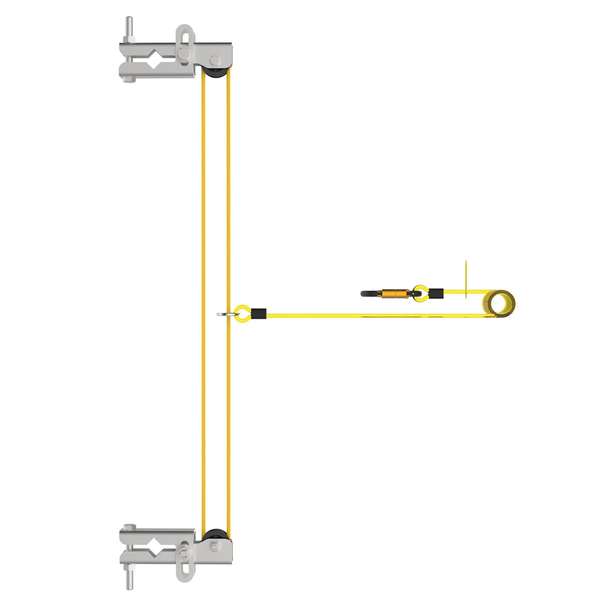 3M DBI-SALA Tagline Ladder Anchor 6100566 1 Each, Side