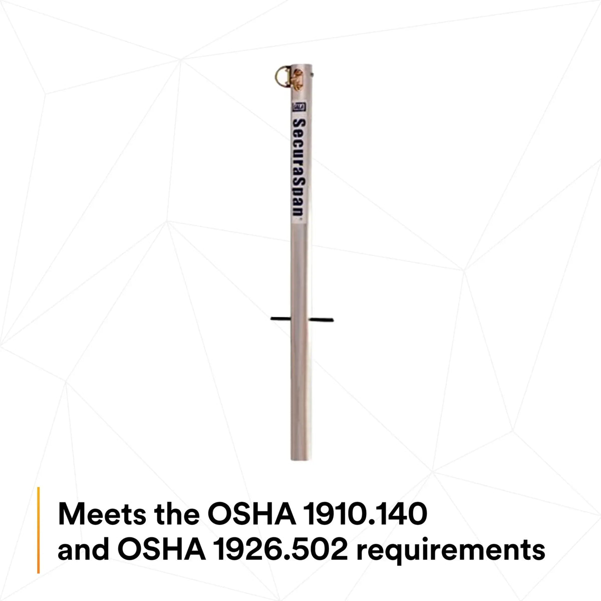 3M DBI-Sala 7400203 SecuraSpan Pour-in-Place/Fasten-in-Place HLL Stanchion, 1 Each, 3rd image