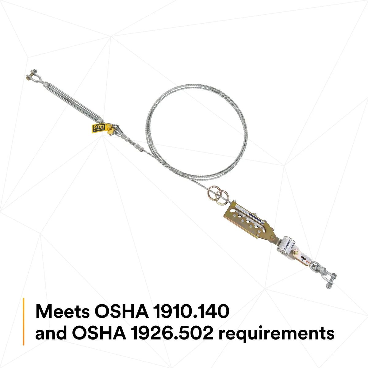 3M DBI-SALA Sayfline Cable Horizontal Lifeline System 7602040 1 EA, 10th image