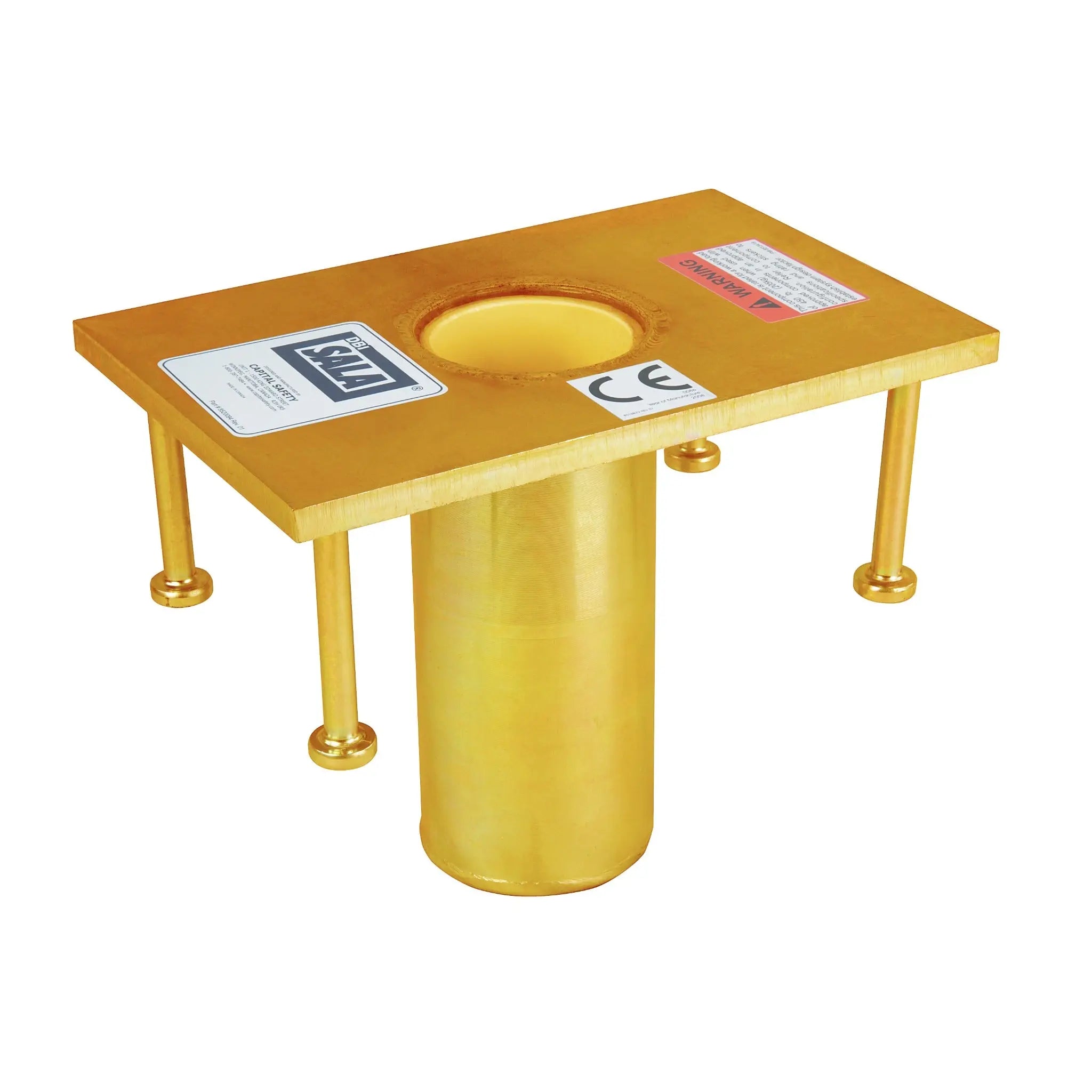3M DBI-SALA Advanced Floor Mount Cast-in-Place Sleeve Davit Base 8510311, Main Image