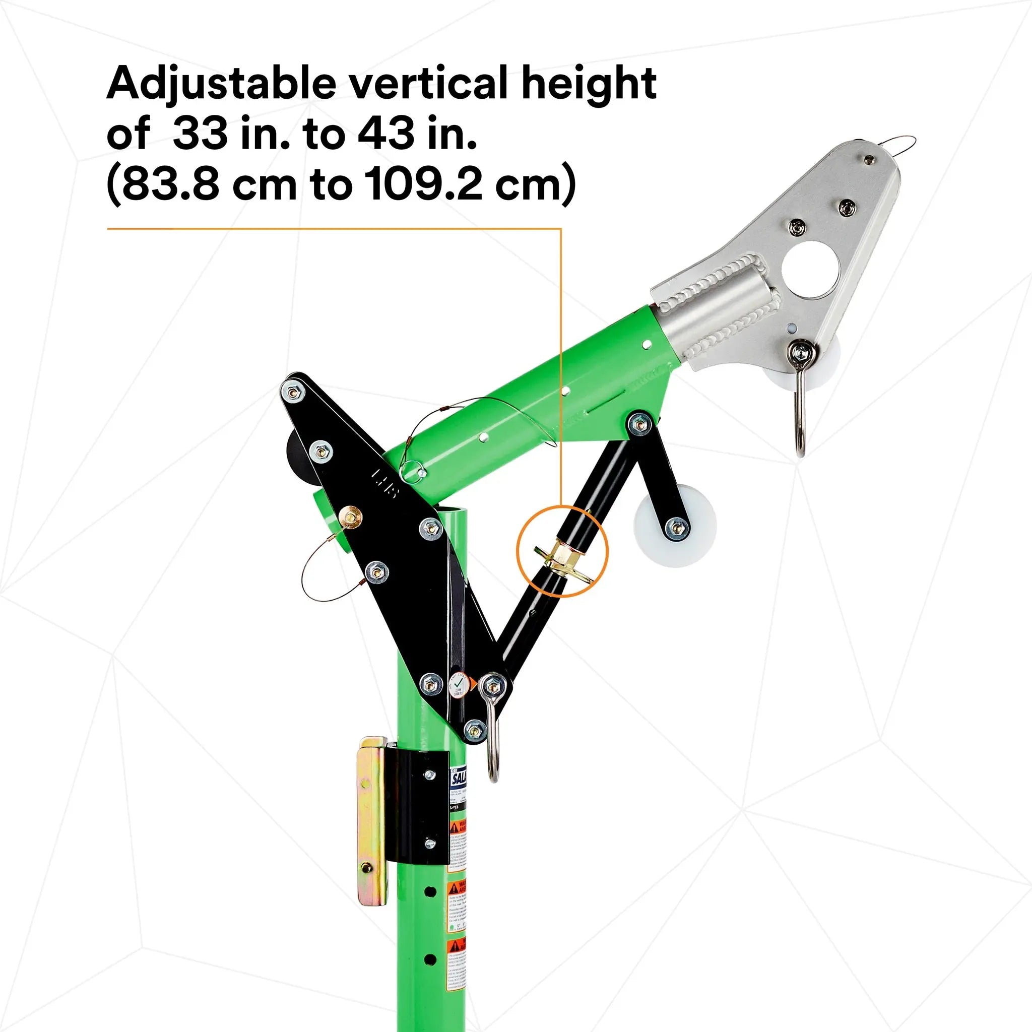 3M DBI-Sala 8518001 Confined Space Adjustable Offset Upper Davit Mast