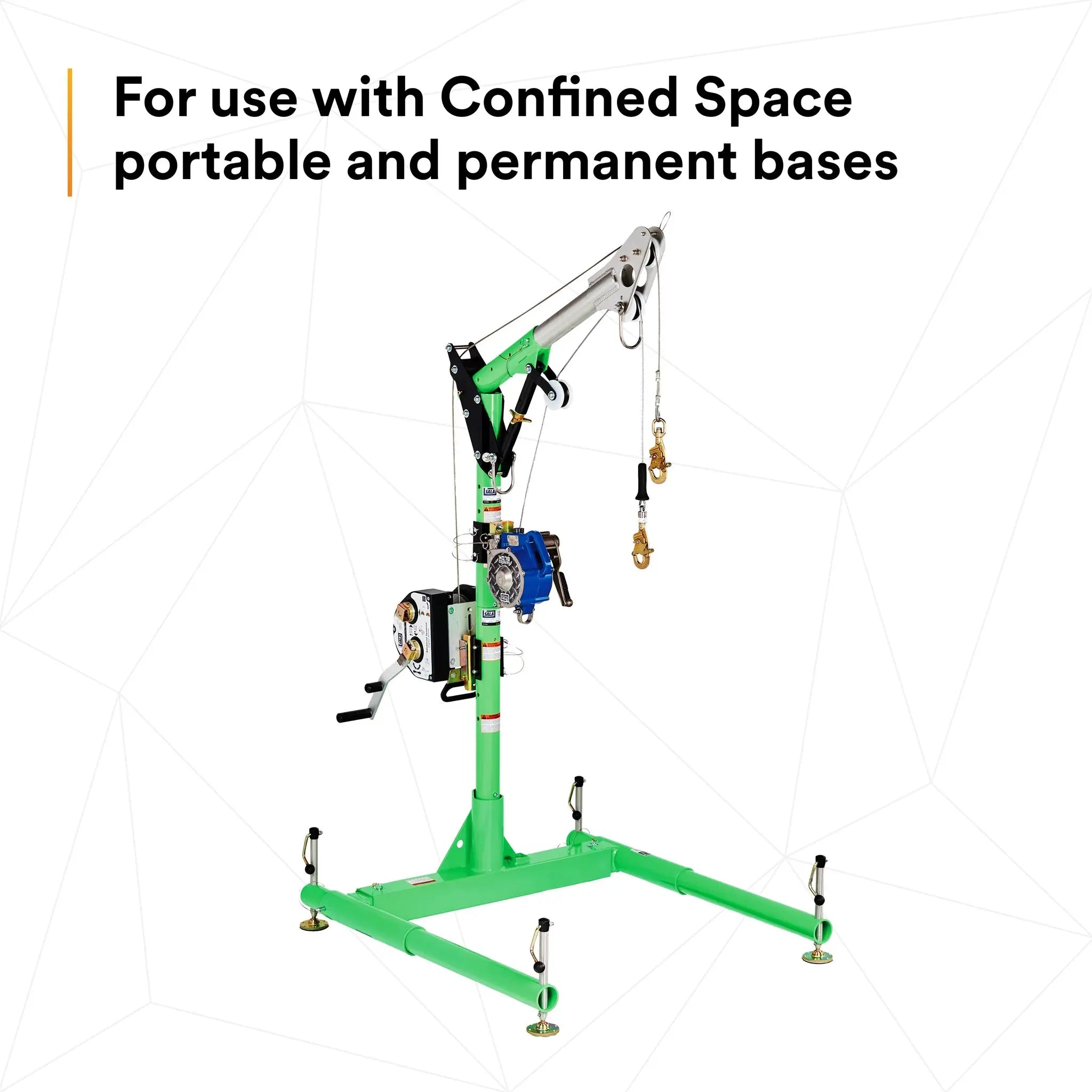 3M DBI-Sala 8518001 Confined Space Adjustable Offset Upper Davit Mast