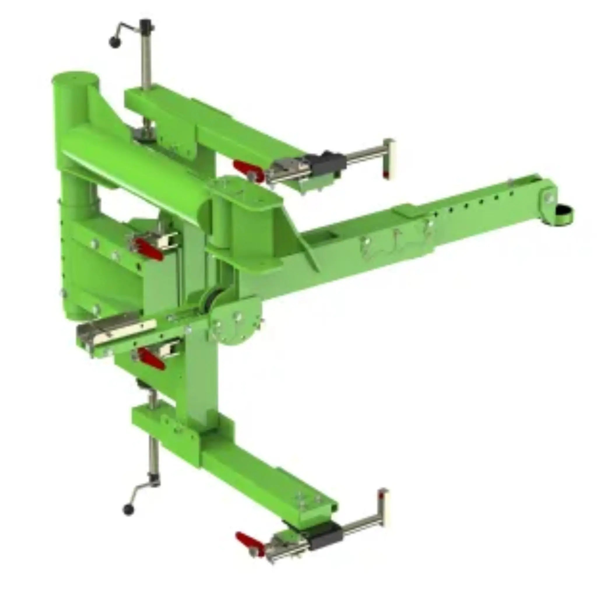 Side entry system with arm external tank collar and quick mount winch SRL bracket
