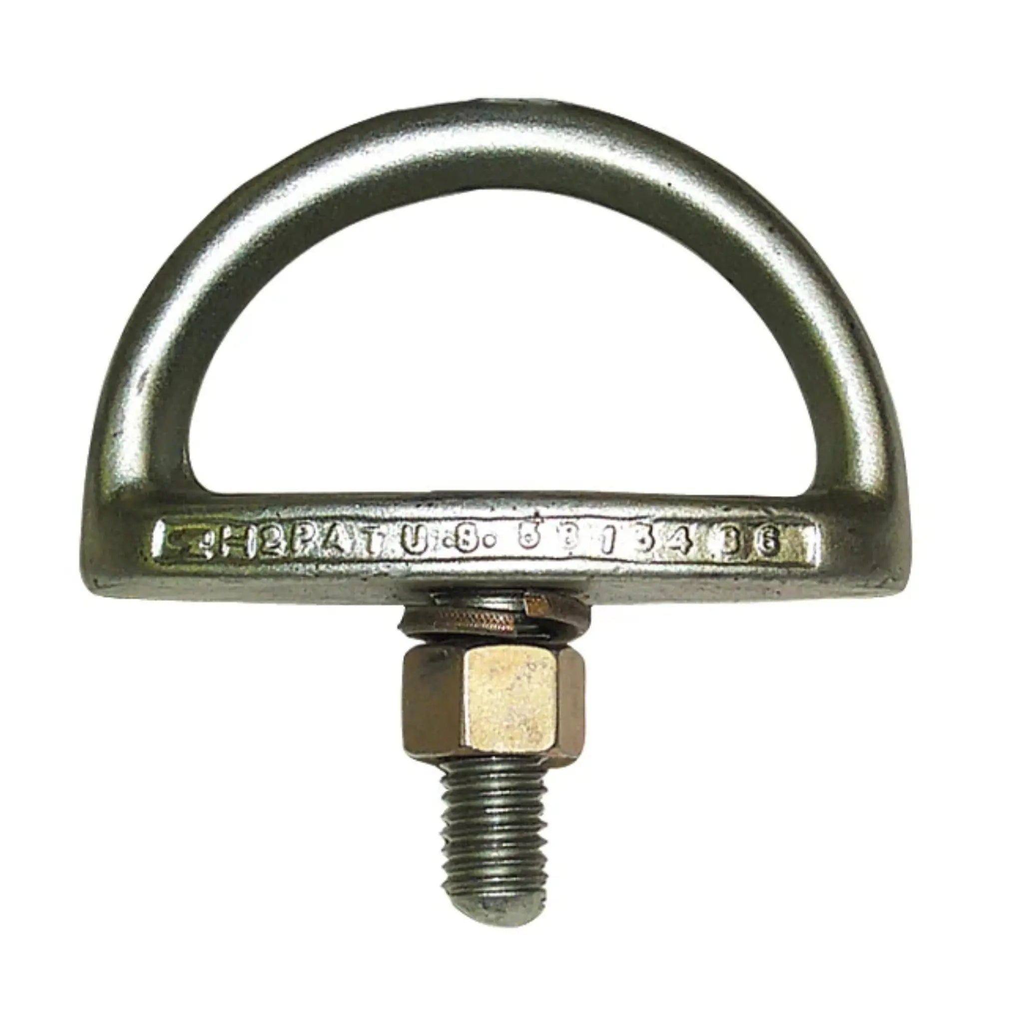 3M DBI-SALA AN112A Threaded Eyebolt Anchor For Steel, Zinc Plated Steel, 1/2 in x 1-3/8 in Bolt, 1 Each