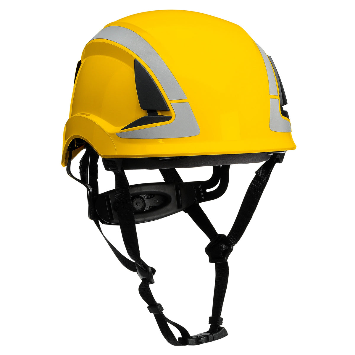 3M DBI-Sala X6000 Series Safety Helmet, Type II with SecureFit, Reflective, Uvicator, 1 Each, Non-Vented, Yellow, Main Image