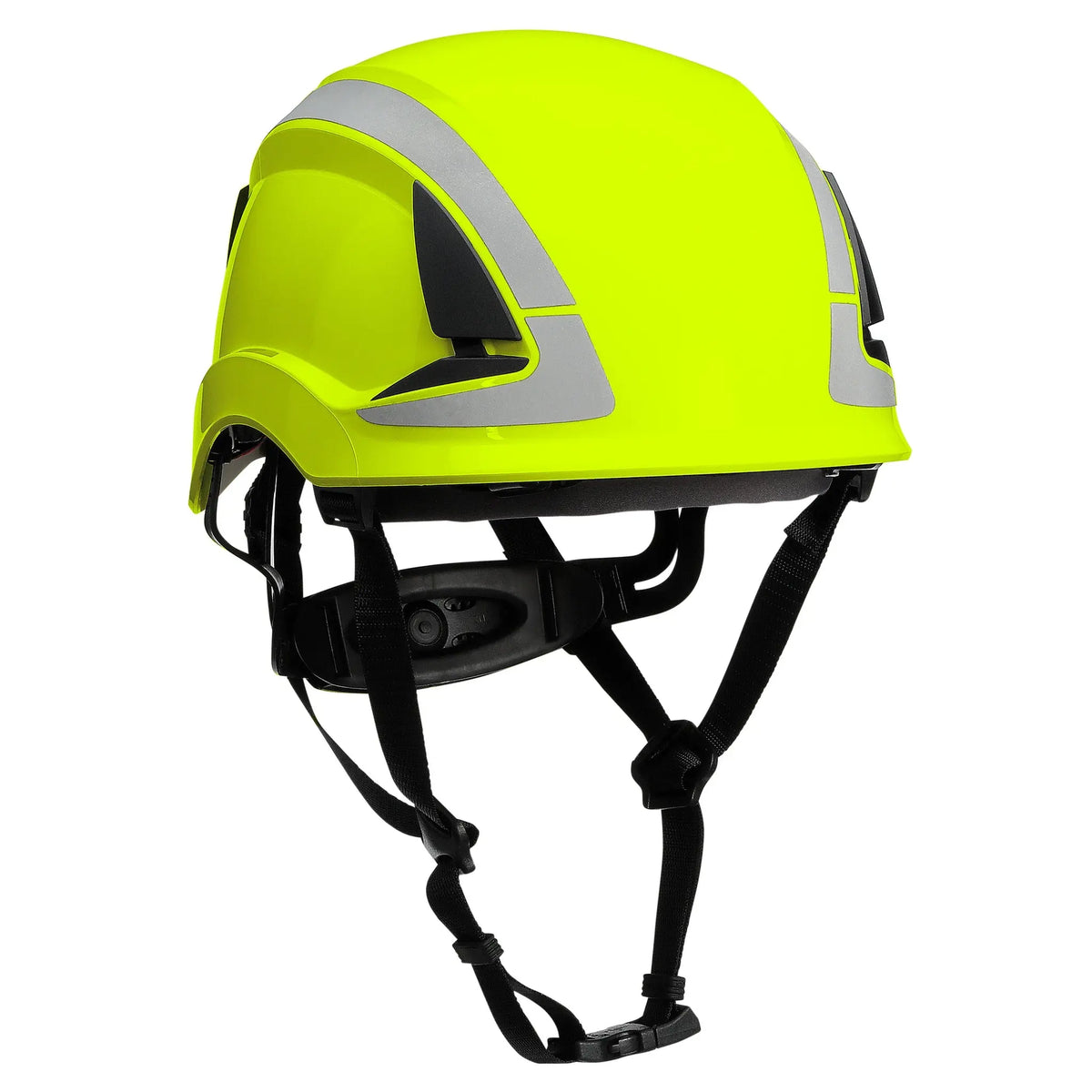 3M DBI-Sala X6000 Series Safety Helmet, Type II with SecureFit, Reflective, Uvicator, 1 Each, Non-Vented, Hi-Vis Green, Main Image