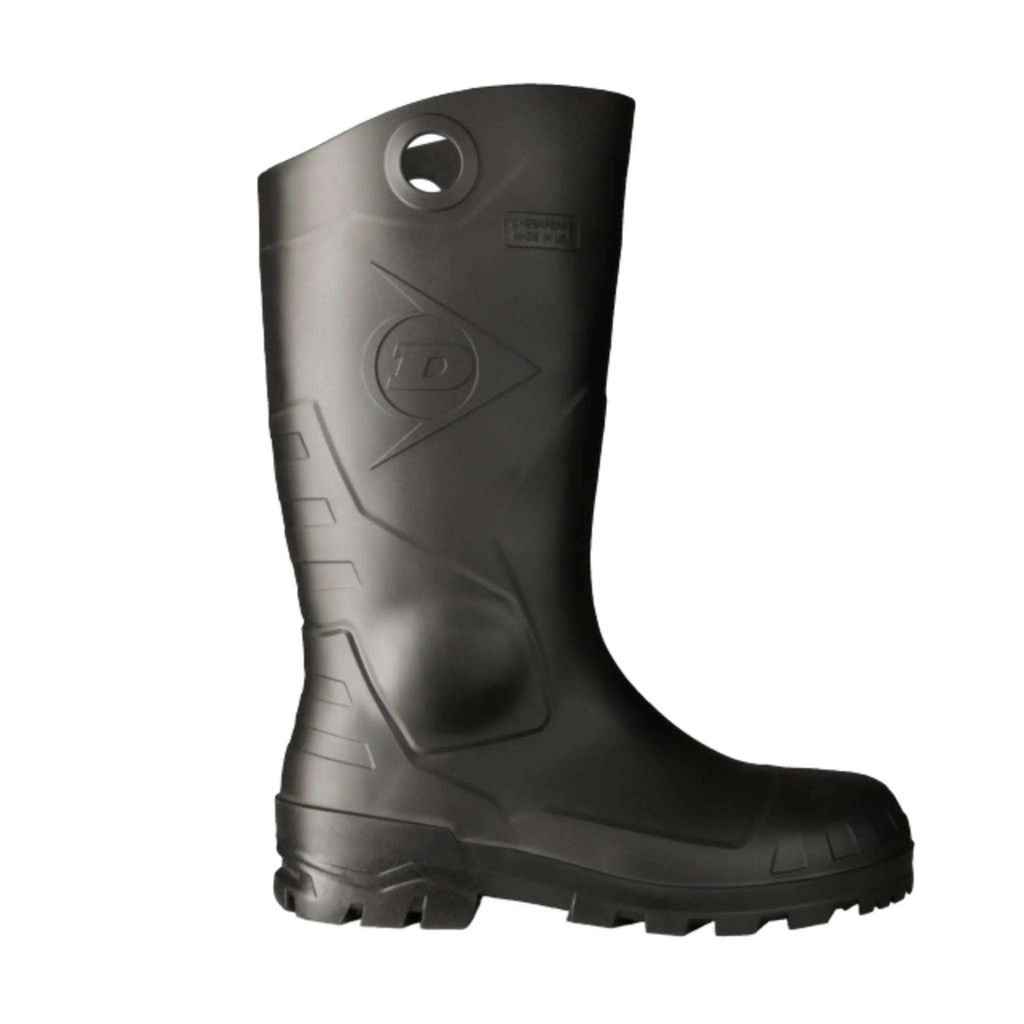 Dunlop 86776 Chesapeake Boots, 14-Inch PVC Steel Toe, Side View