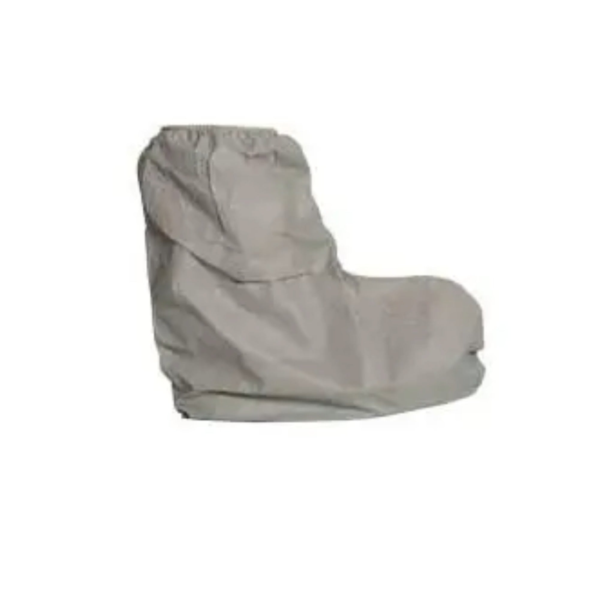Dupont Tyvek Boot Covers High Top Serged Seams Skid Resistant Seam Gray 50/Pairs
