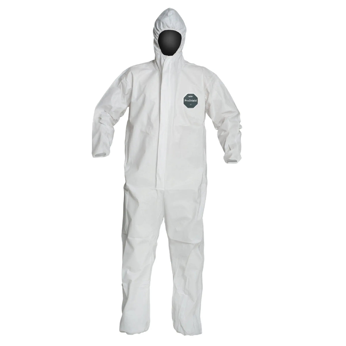 DuPont NB127SWH ProShield 50 Microporous Film Hooded Coveralls, 1 Each, Main Image