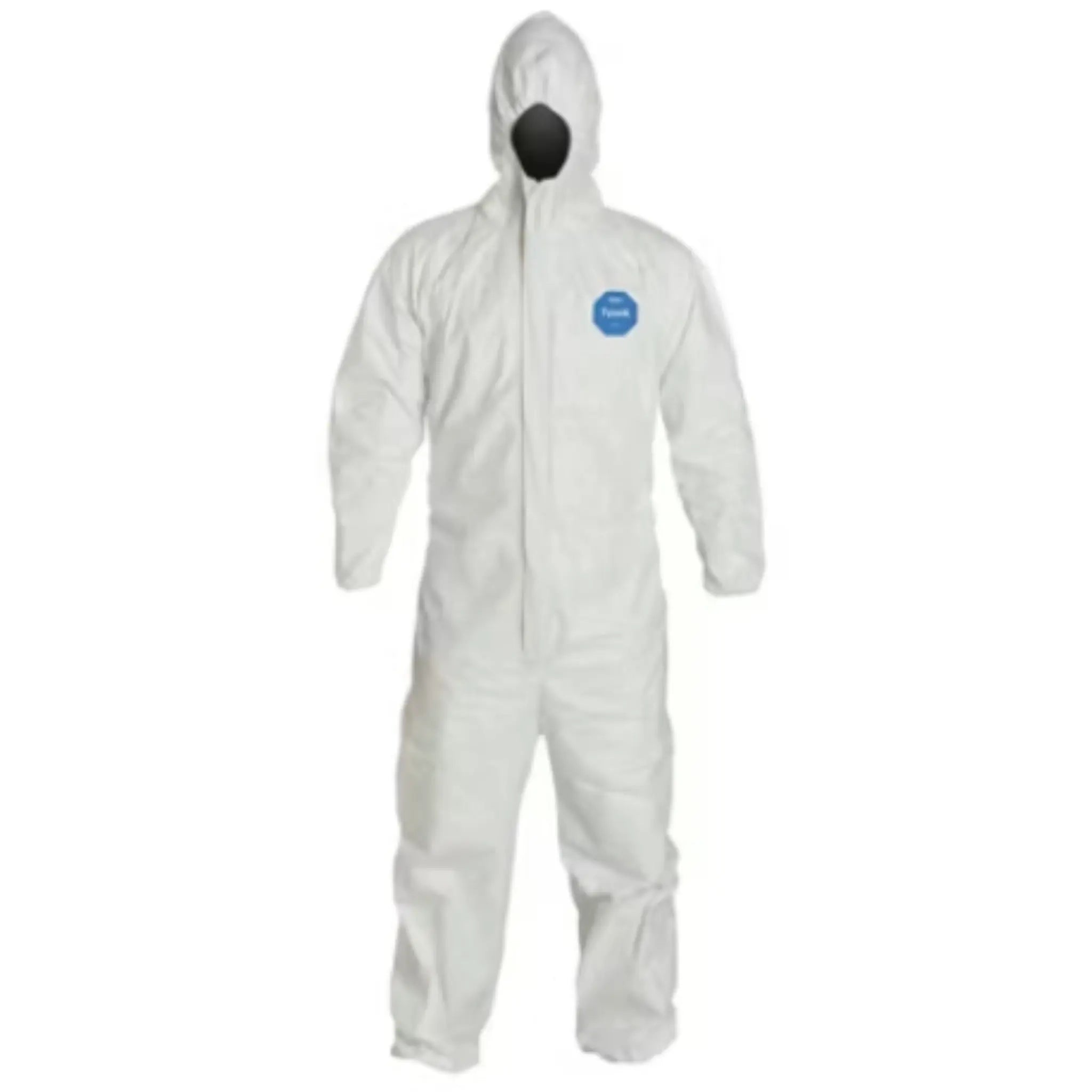 DuPont Tyvek 400 TY127SWH Respirator Fit Coverall, White, Case of 25