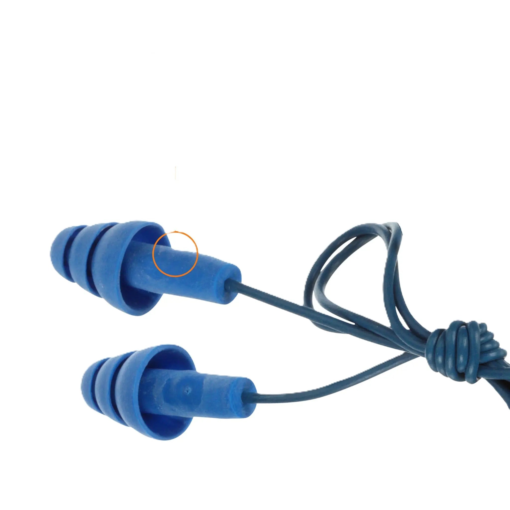 3M E-A-R 340-4007 UltraFit Earplugs, Metal Detectable, Corded, Case of 400 Pairs