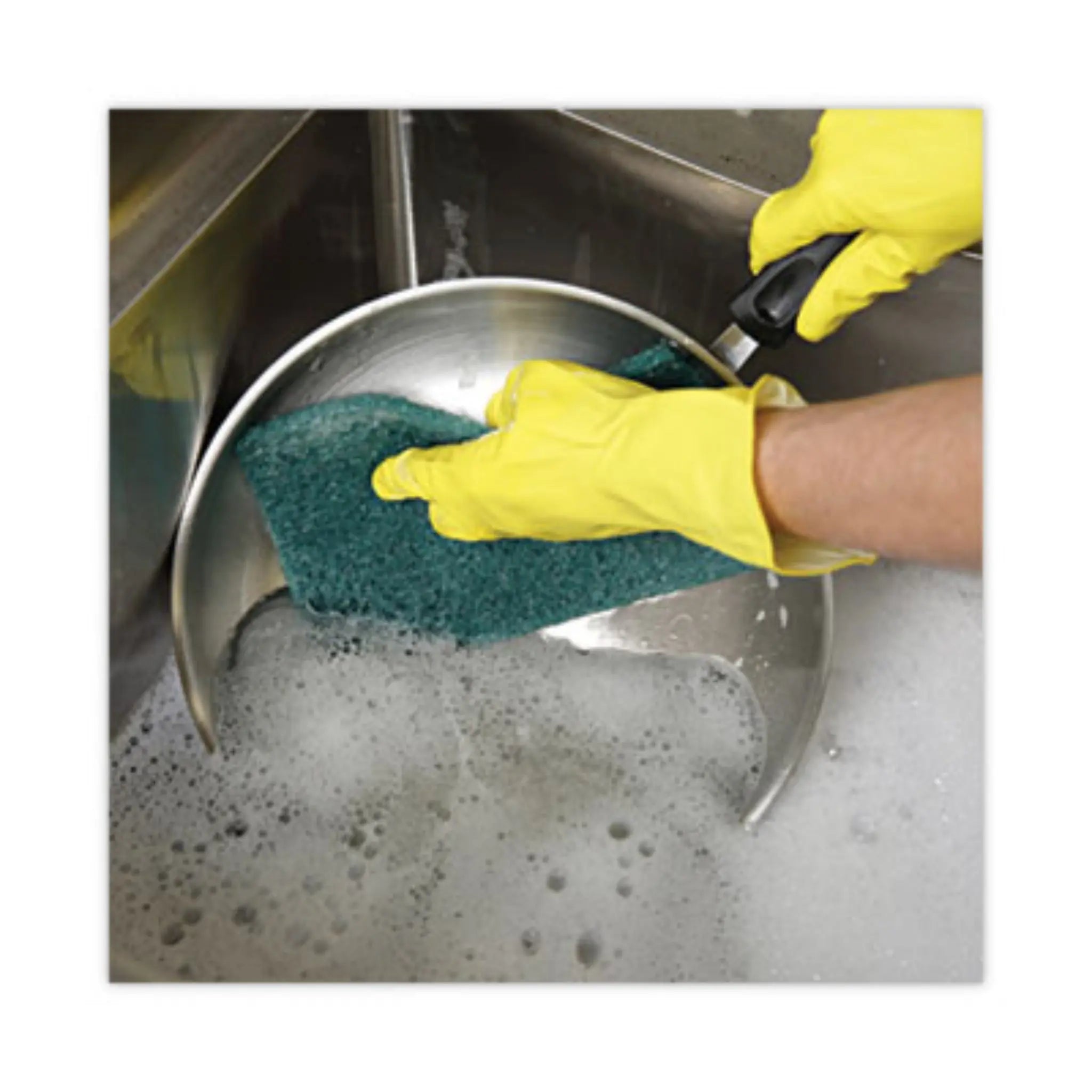 BOARDWALK BWK186 Heavy-Duty Scour Pad, Application