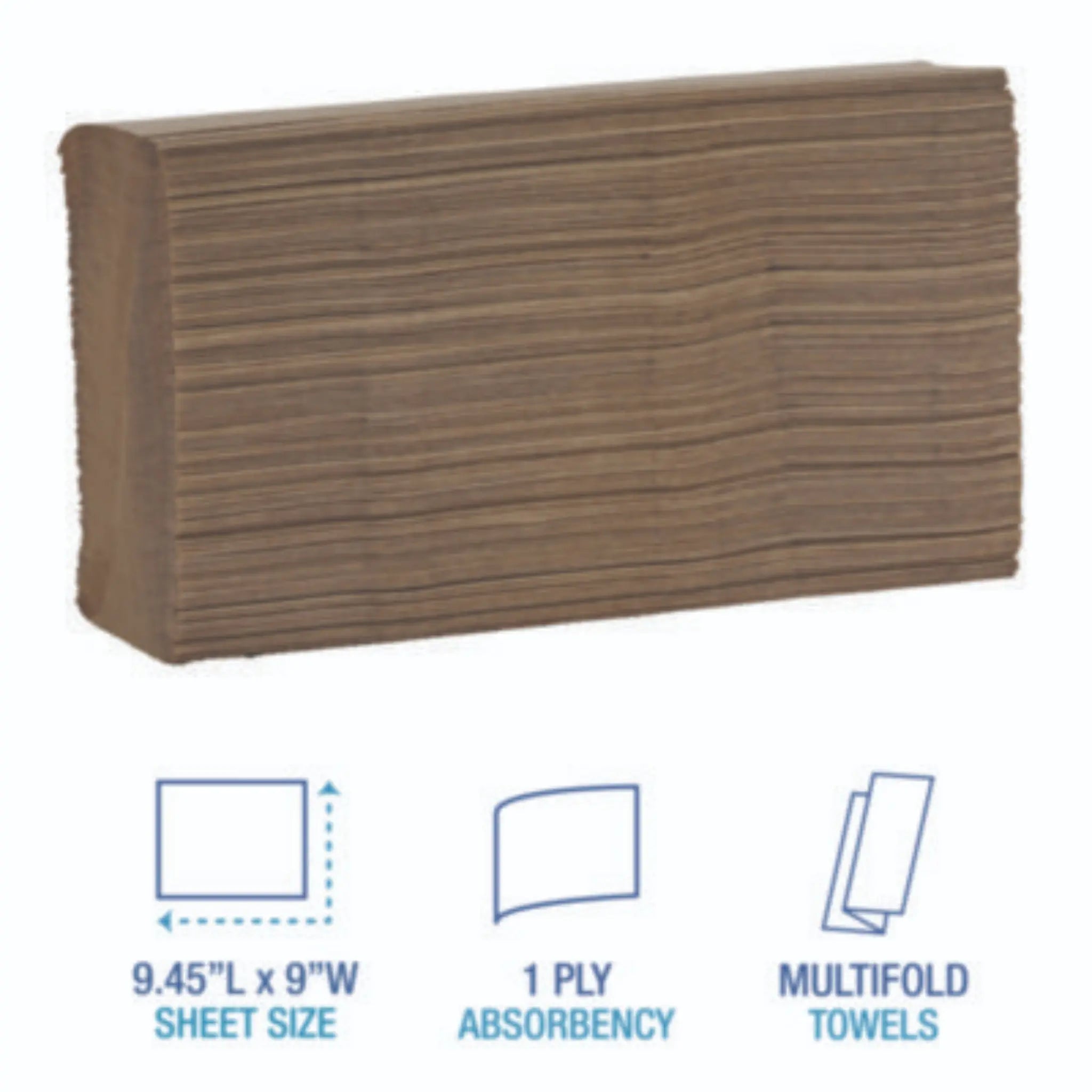 Boardwalk 6202 Multifold Paper Towels, Details