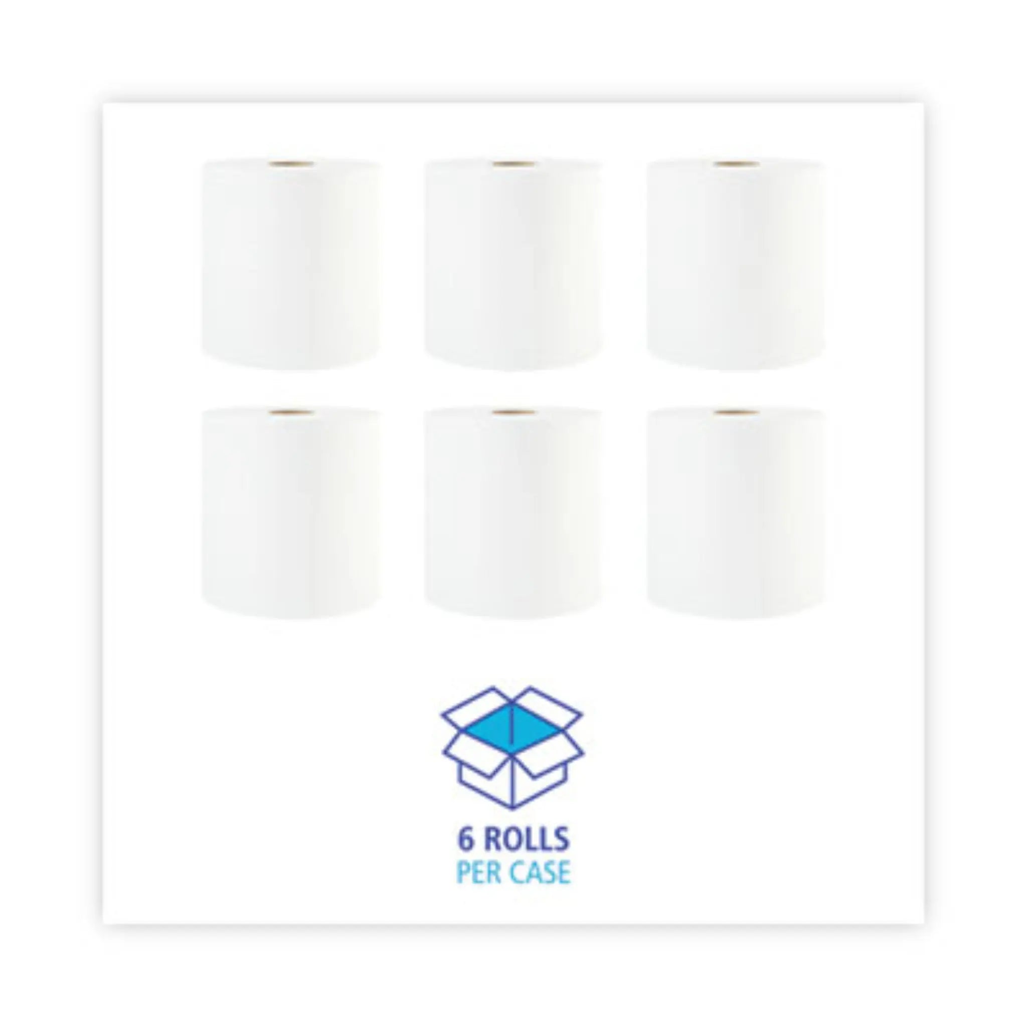 BOARDWALK BWK6254B Hardwound Paper Towels, 6 Rolls