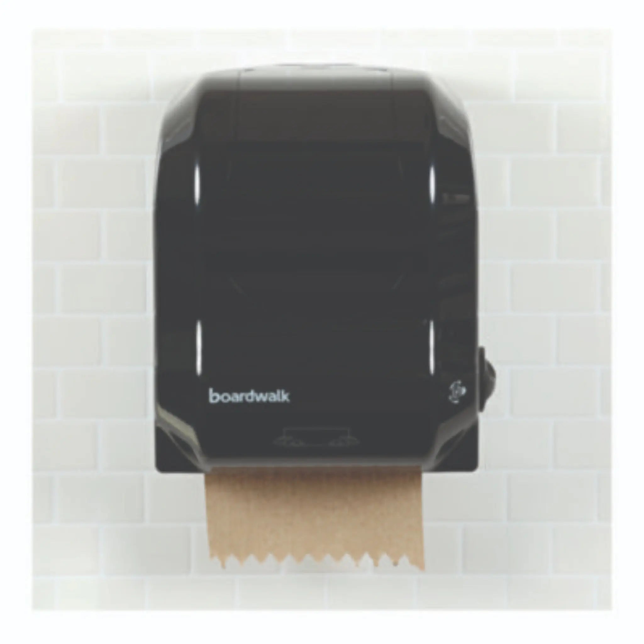 BOARDWALK BWK6256 Hardwound Paper Towels, Nonperforated, 1-Ply, 8" x 800 ft, Natural, Carton of 6 Rolls