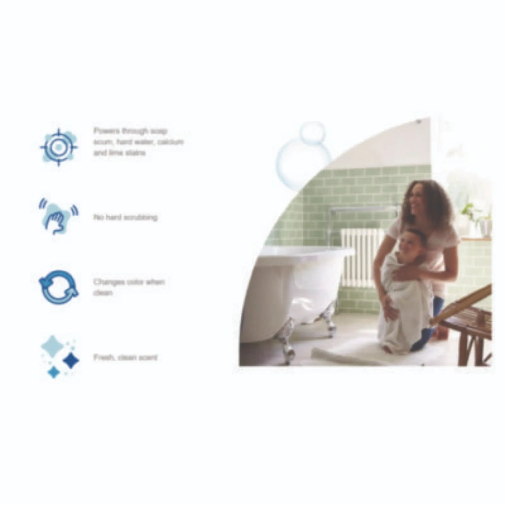 CHURCH & DWIGHT CO., INC 5703700071EA Foamtastic Bathroom Cleaner, Effect