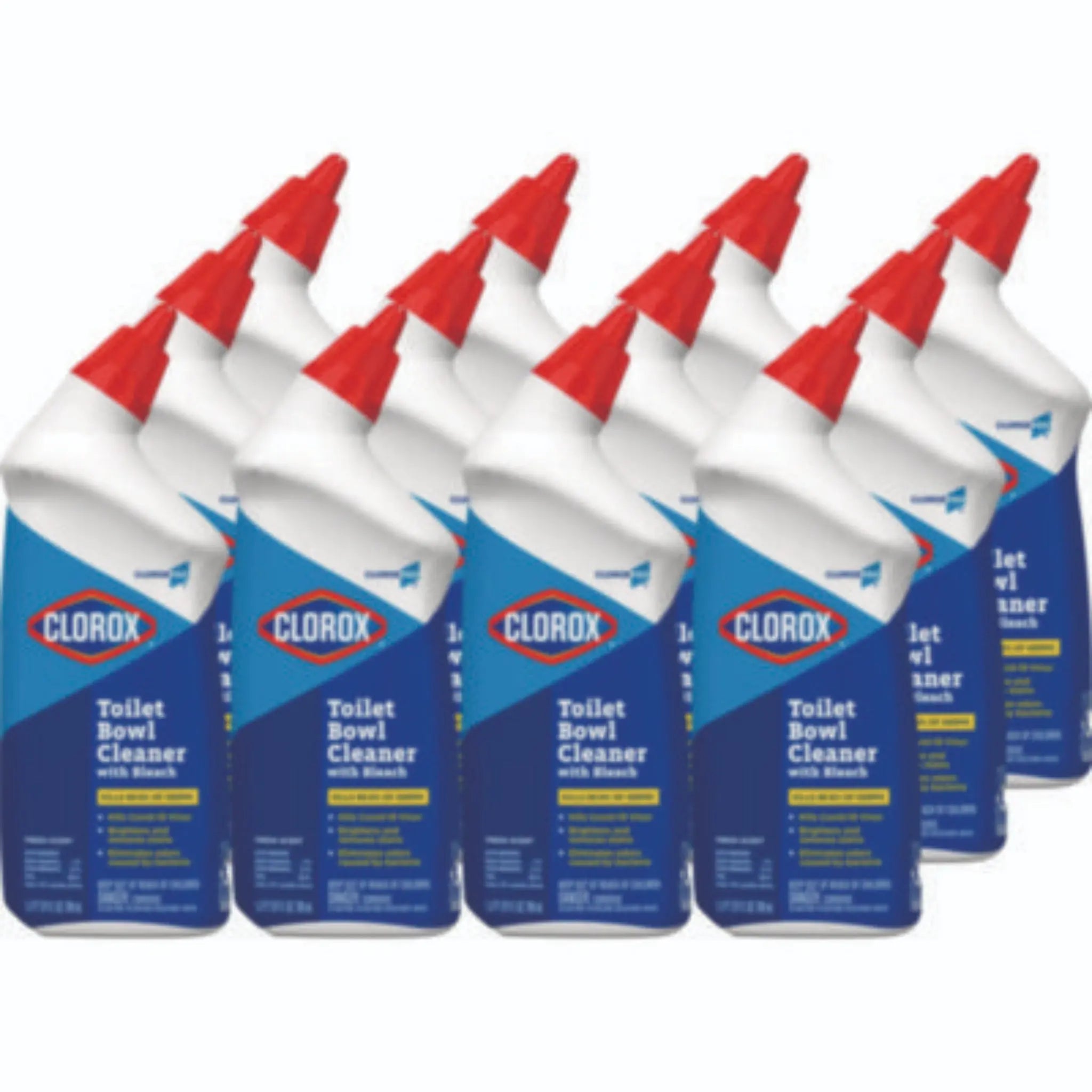 CLOROX SALES CO. CLO00031EA Toilet Bowl Cleaner with Bleach, Carton