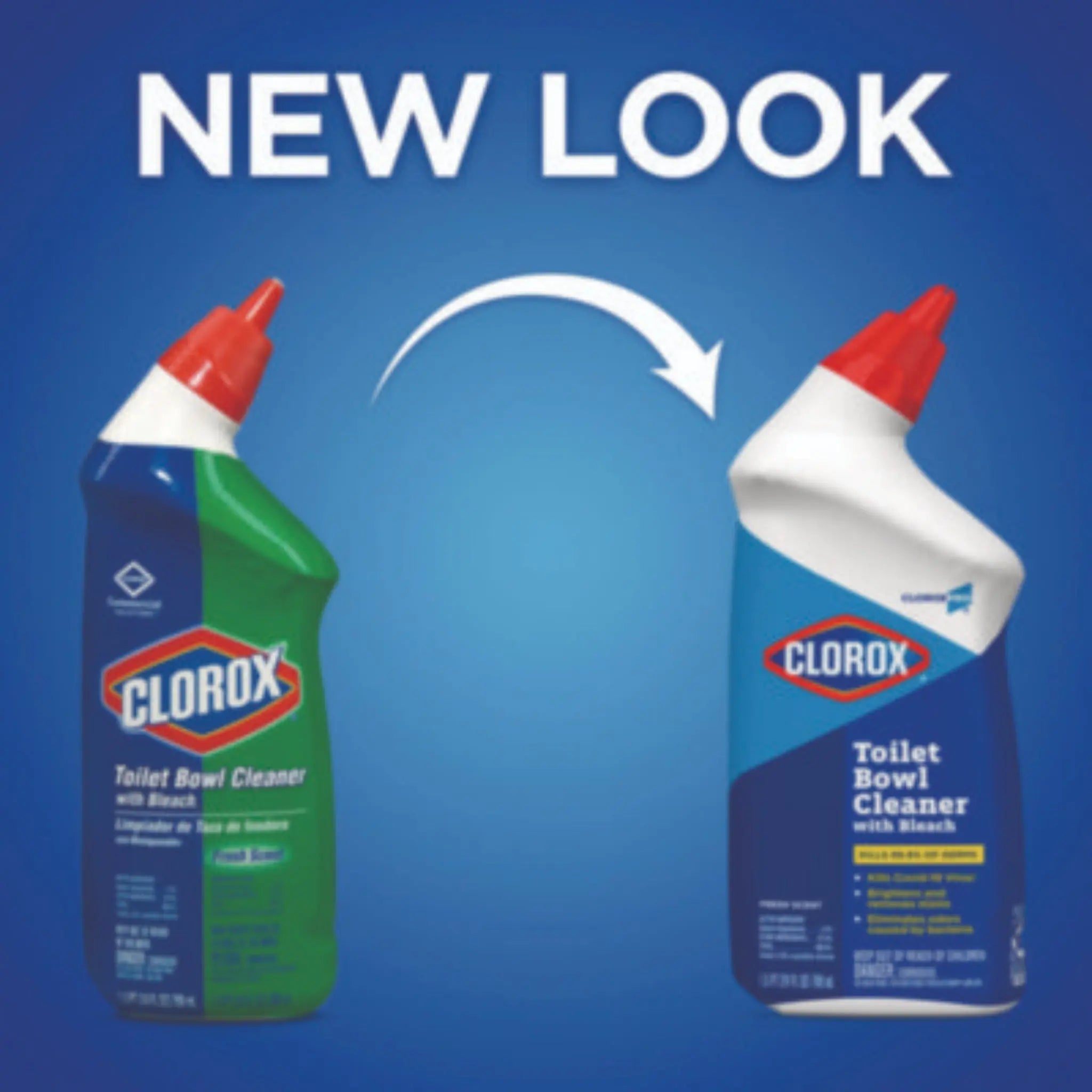 CLOROX SALES CO. CLO00031EA Toilet Bowl Cleaner with Bleach, New Look