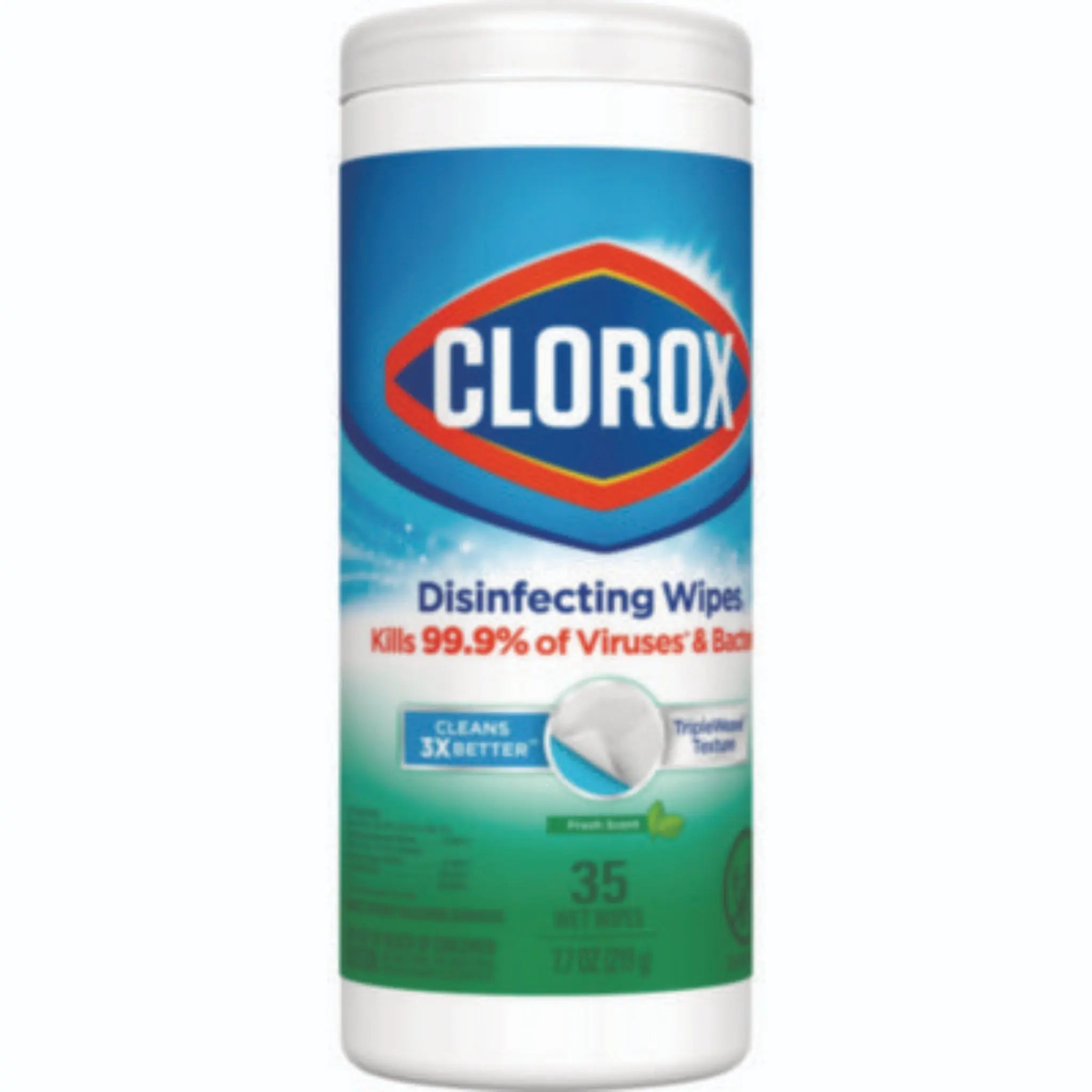 CLOROX SALES CO. CLO01593CT Disinfecting Wipes, Front View