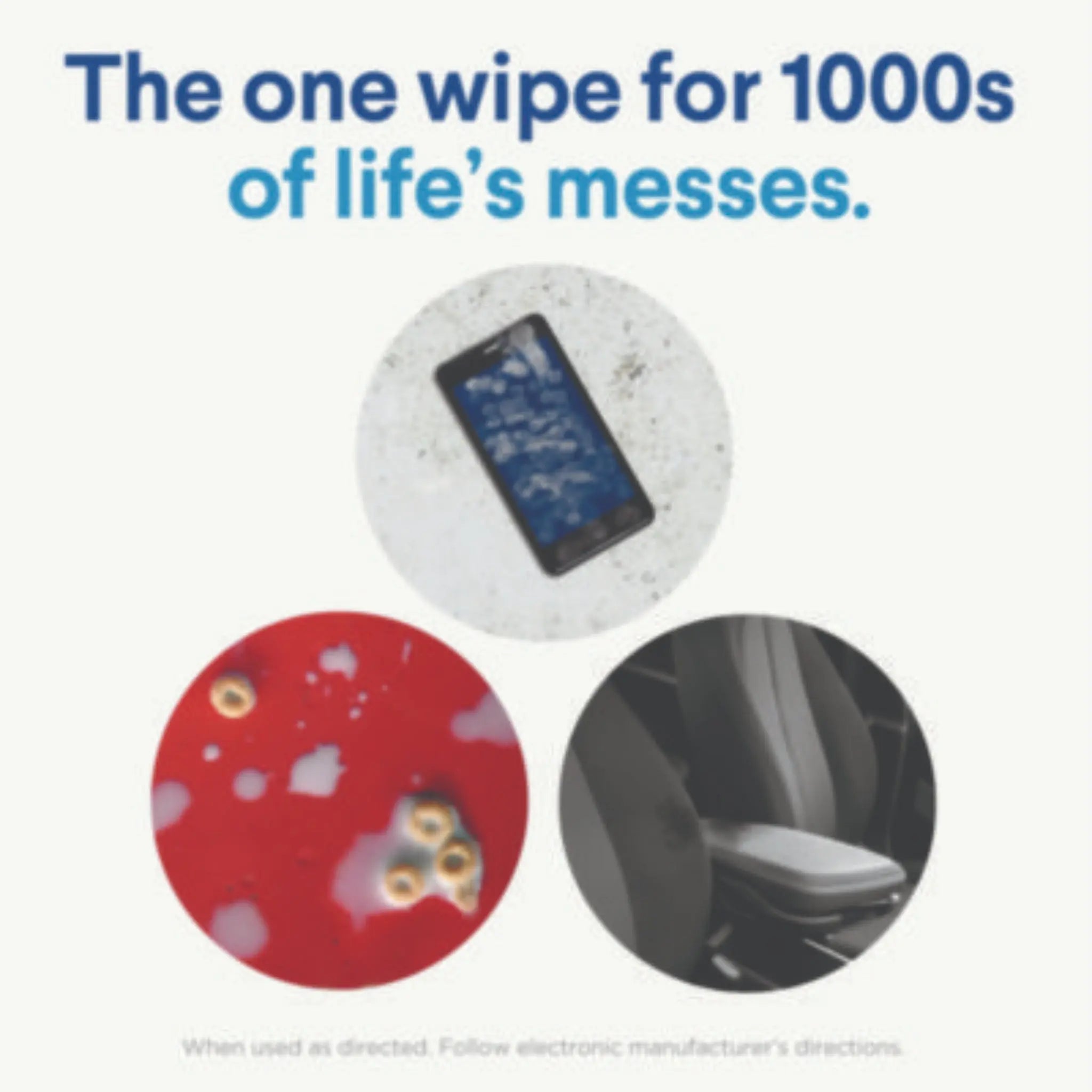 CLOROX SALES CO. CLO30208PK Disinfecting Wipes, Application