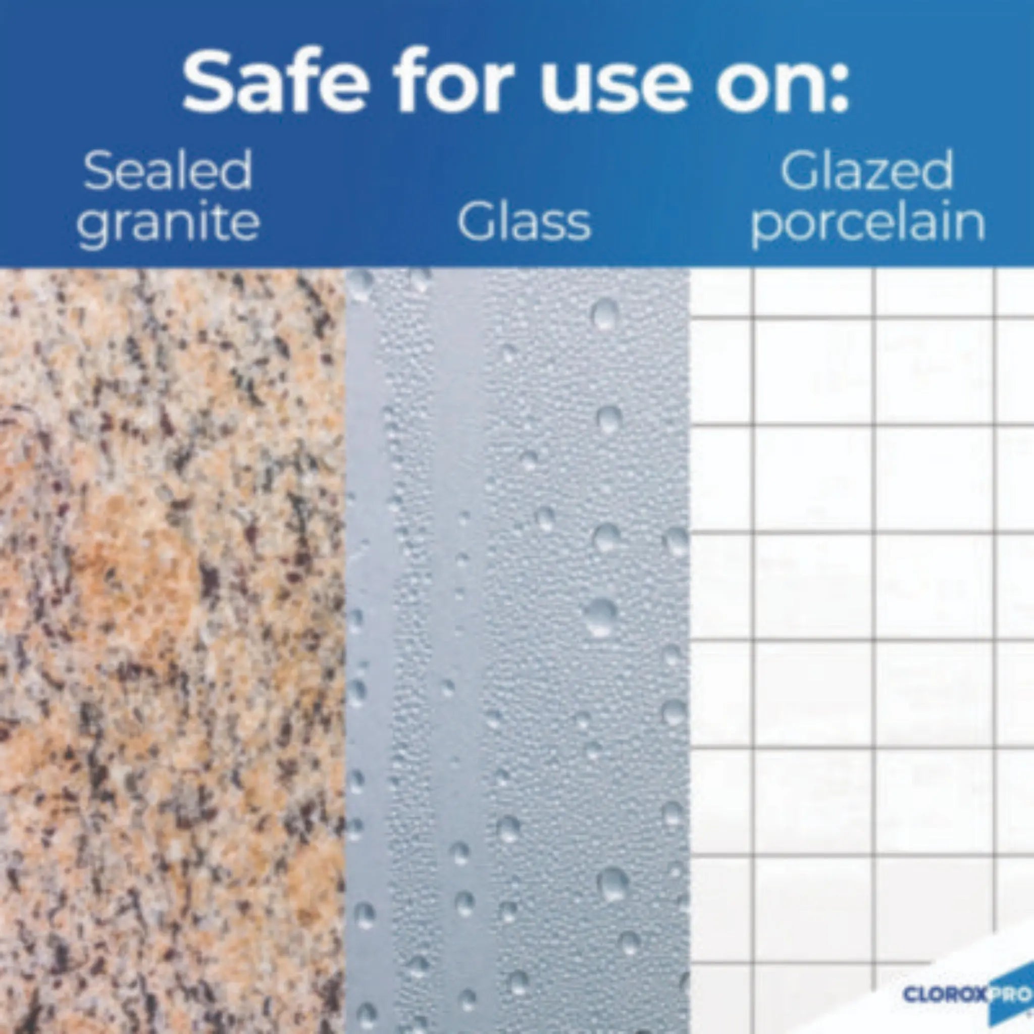 Concentrated Germicidal Bleach, Surfaces