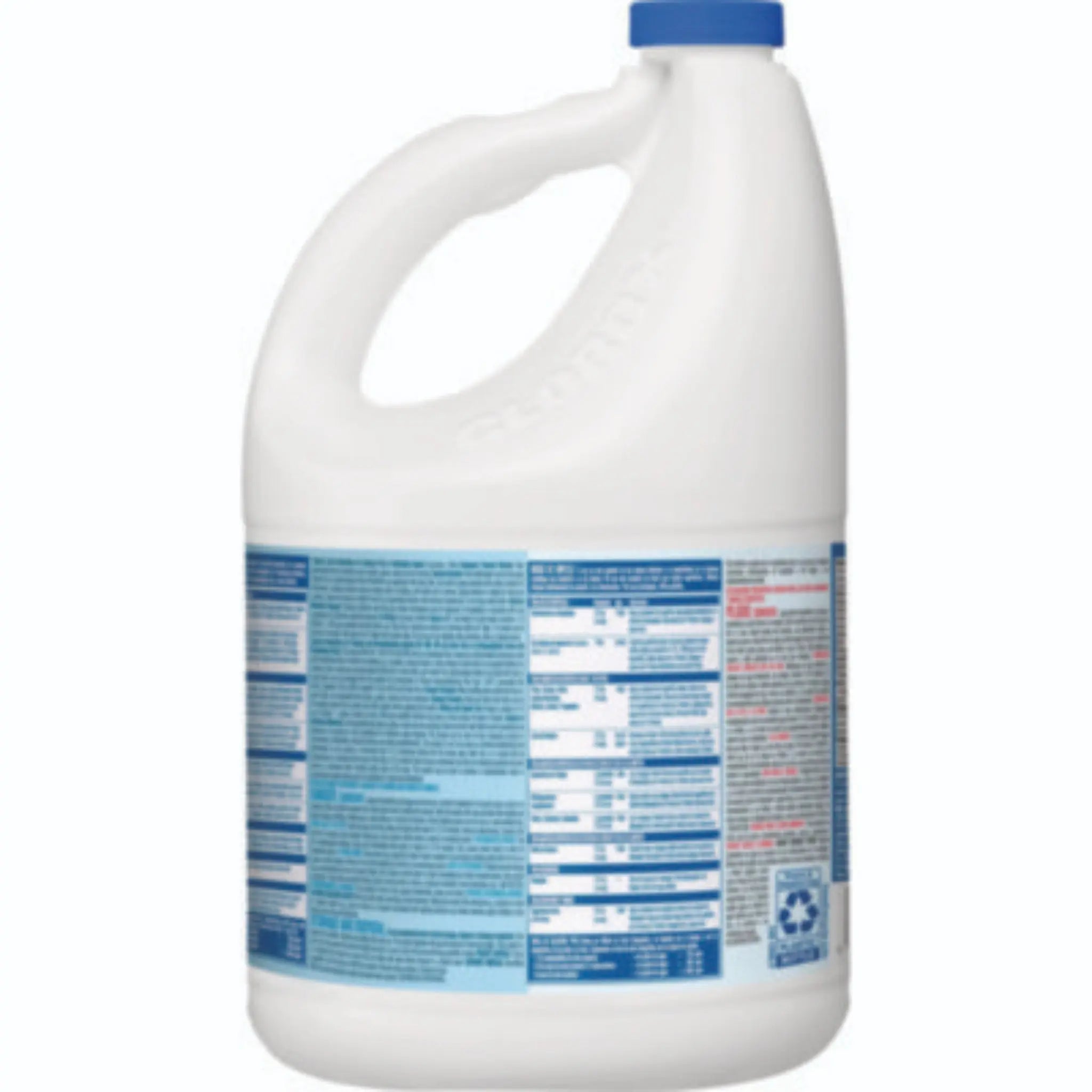 Concentrated Germicidal Bleach, Back View