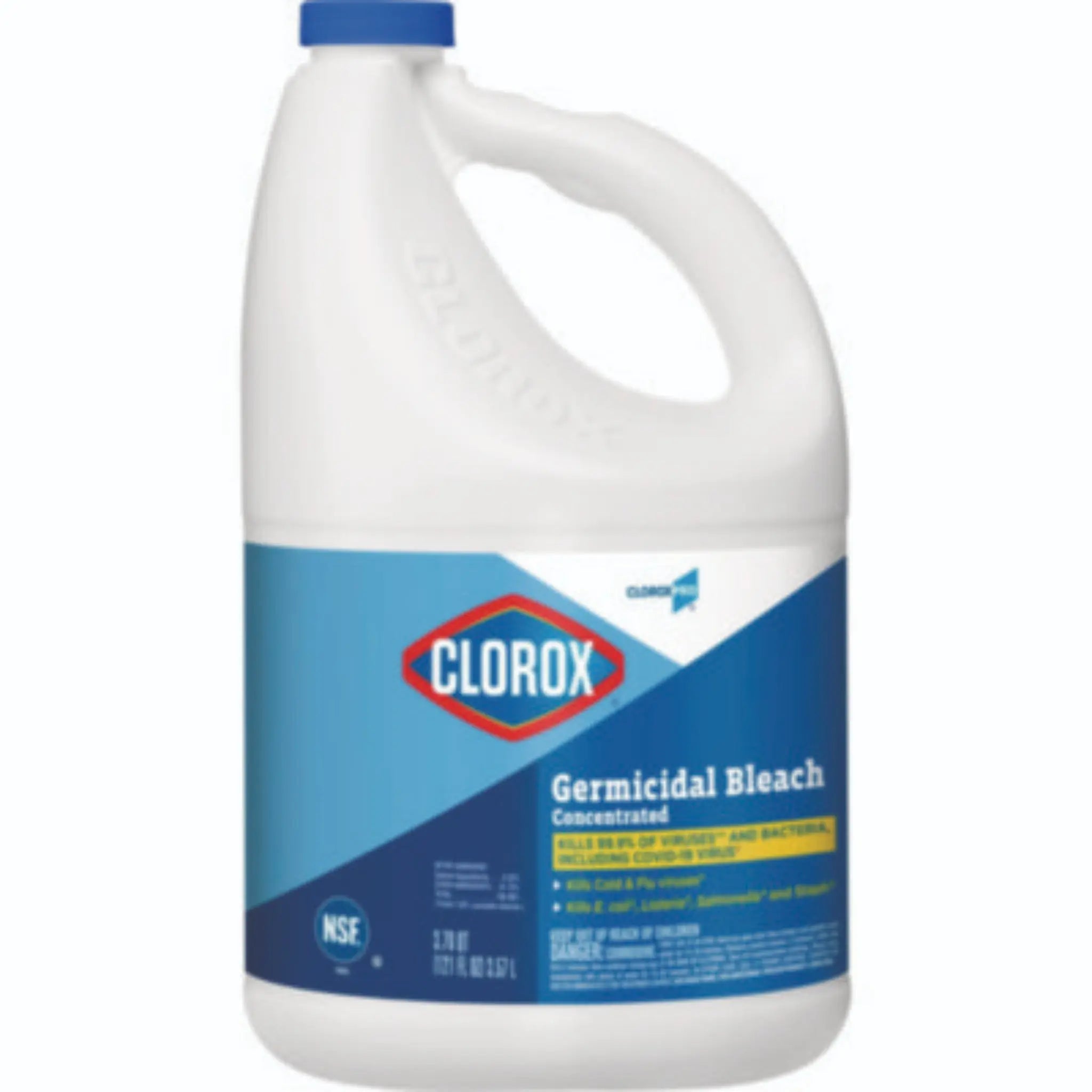 Clorox Sales Co. CLO30966EA Concentrated Germicidal Bleach, Regular, 121 oz Bottle, 1 Each