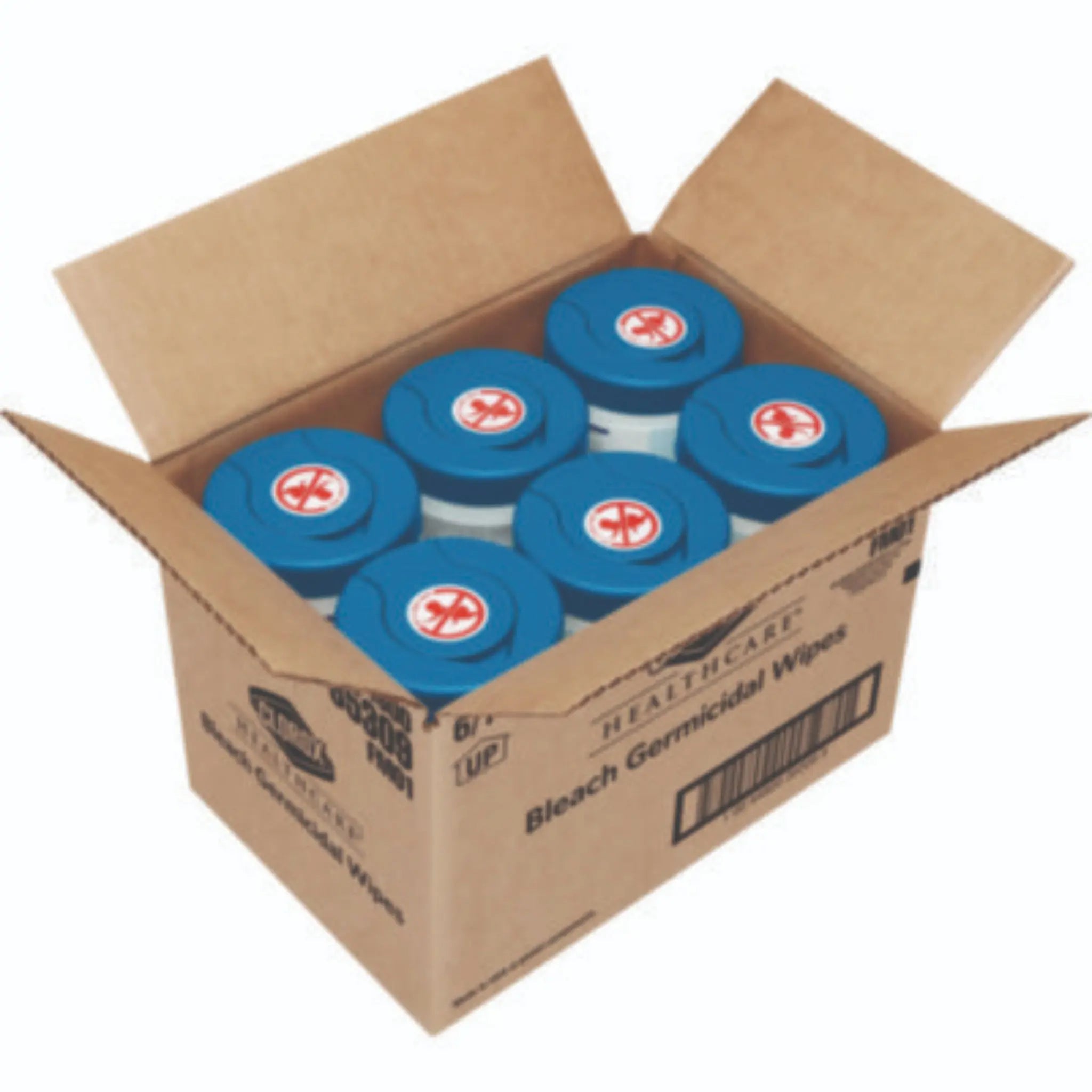 CLOROX SALES CO. CLO35309CT Bleach Germicidal Wipes, Top View, Opened