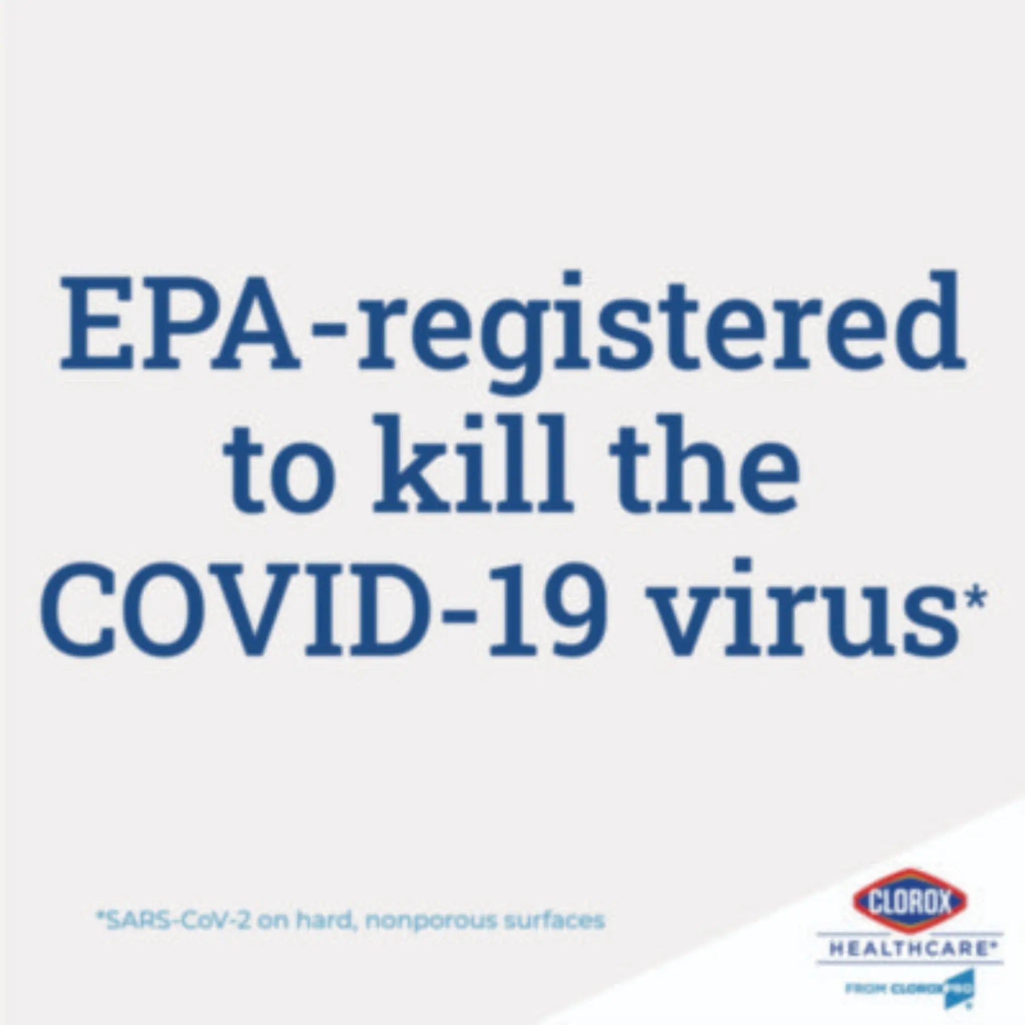 CLOROX SALES CO. CLO35309CT Bleach Germicidal Wipes, kills Covid