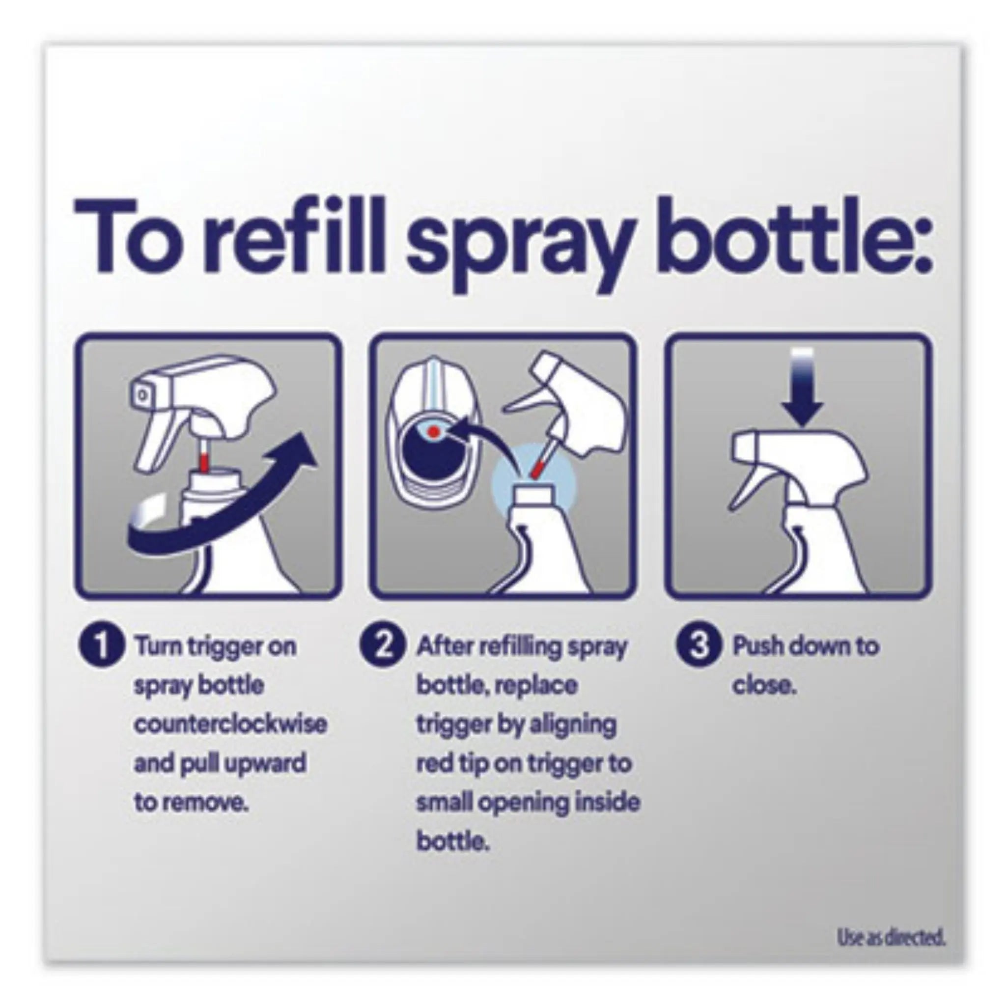 CLOROX SALES CO. CLO35417CT Clean-up, How to