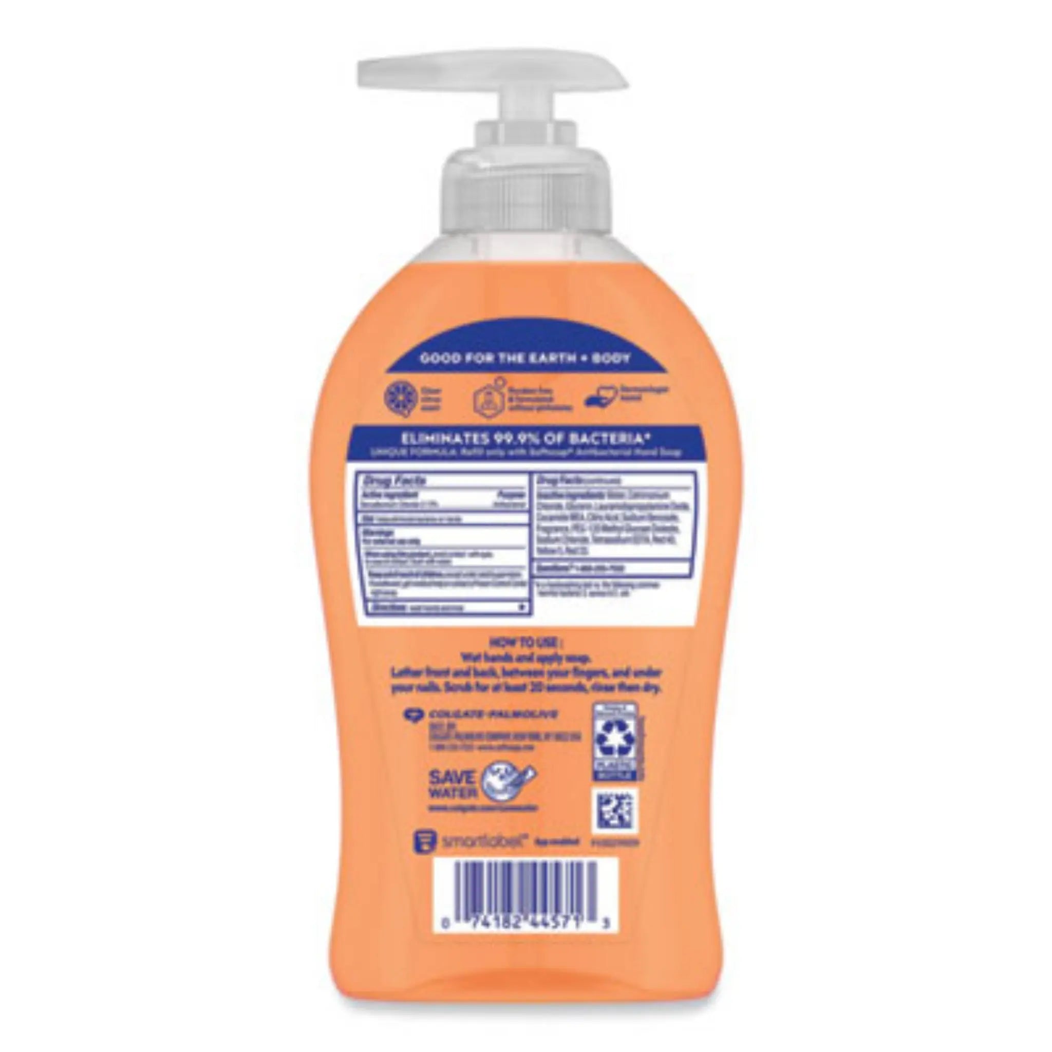 COLGATE PALMOLIVE, IPD. CPC44571 Antibacterial Hand Soap, Back View