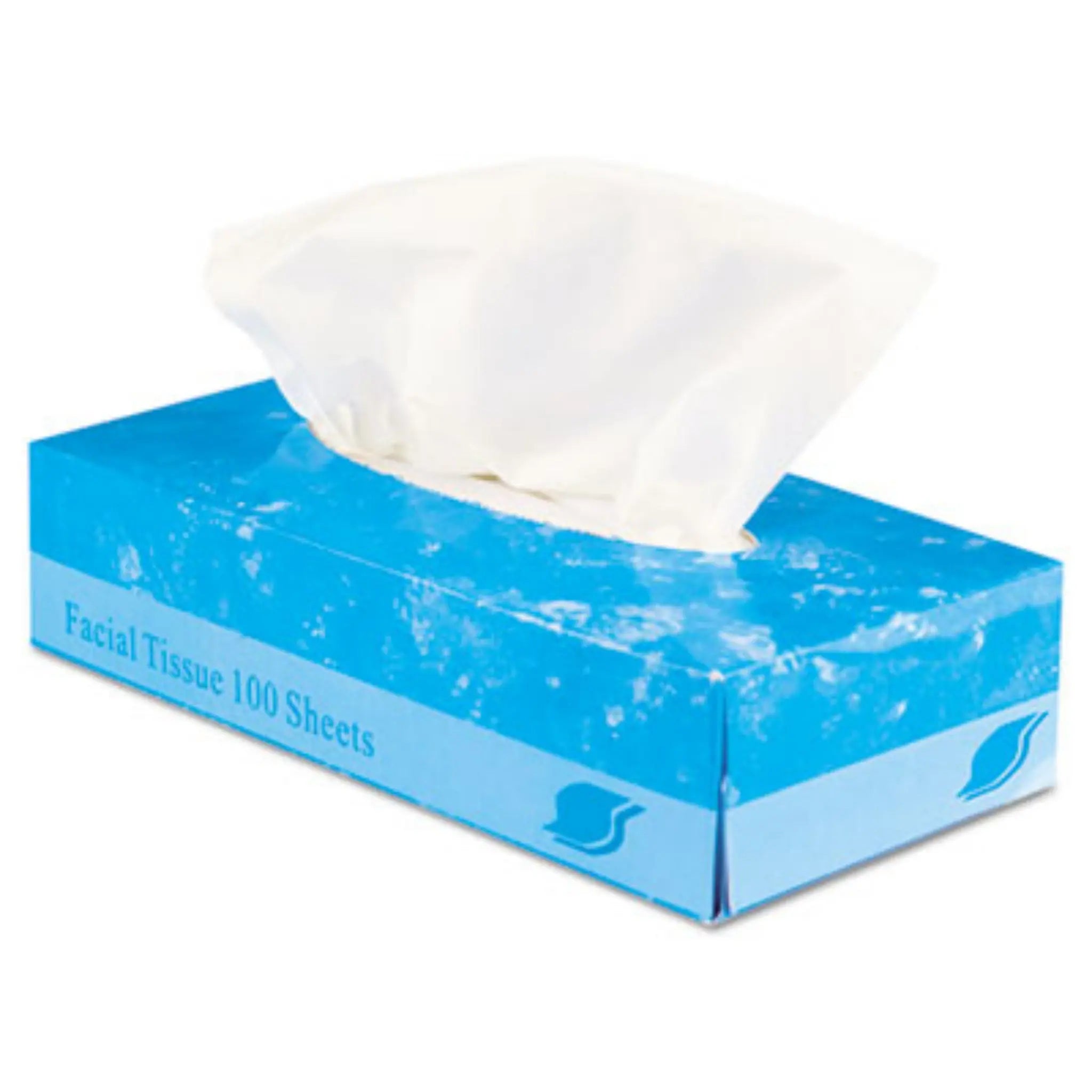 GEN GENFACIAL30100 Boxed Facial Tissue, Top Side View