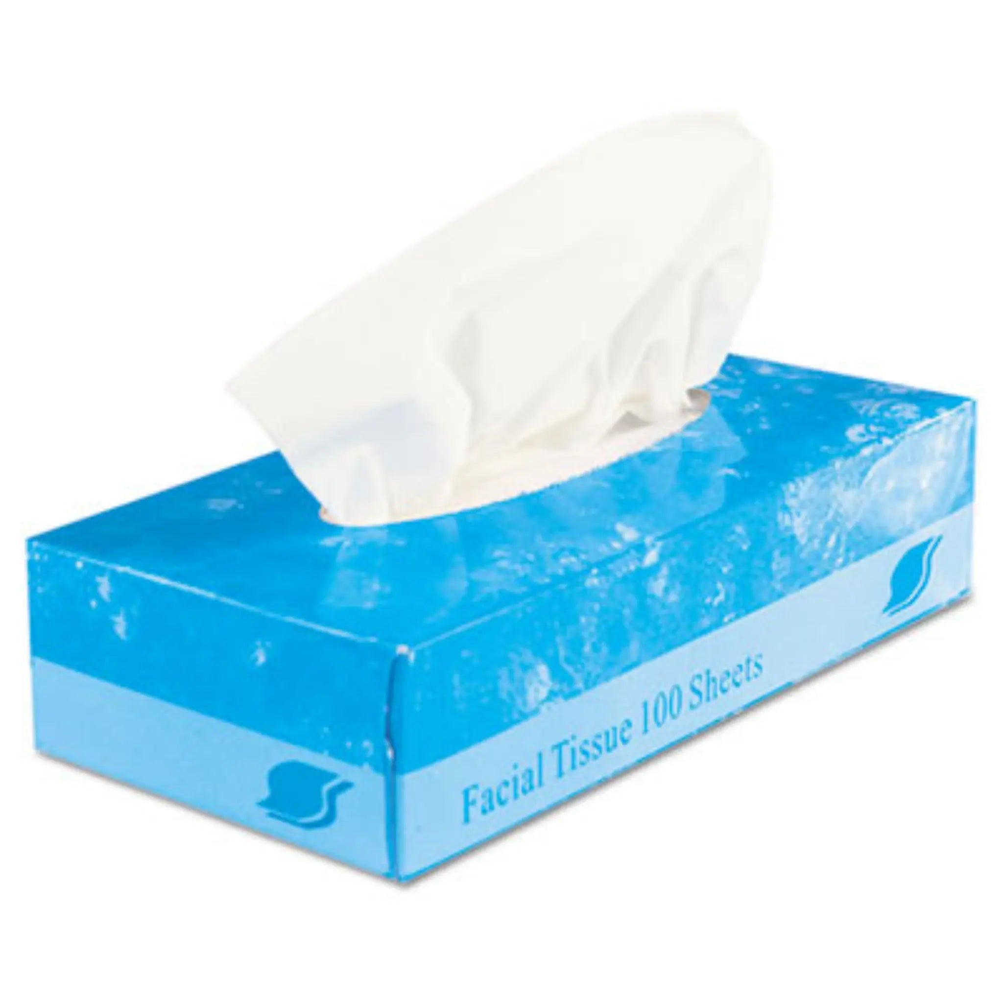 GEN GENFACIAL30100 Boxed Facial Tissue, Top Side View, Right