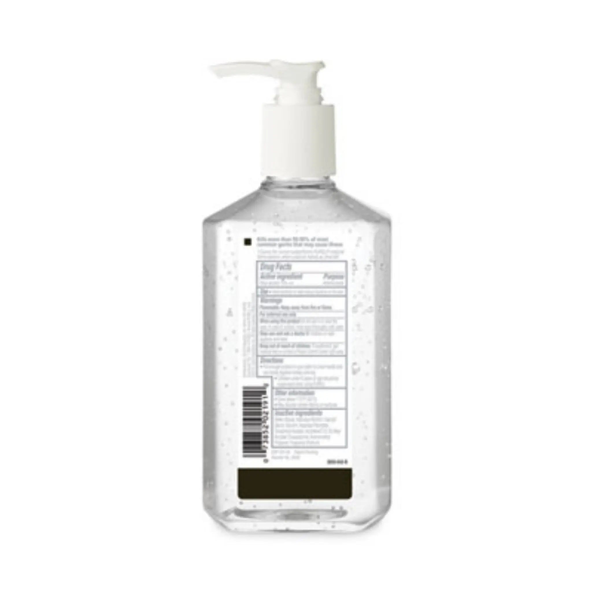 GO-JO INDUSTRIES GOJ365912EA Advanced Hand Sanitizer Refreshing Gel, Back View