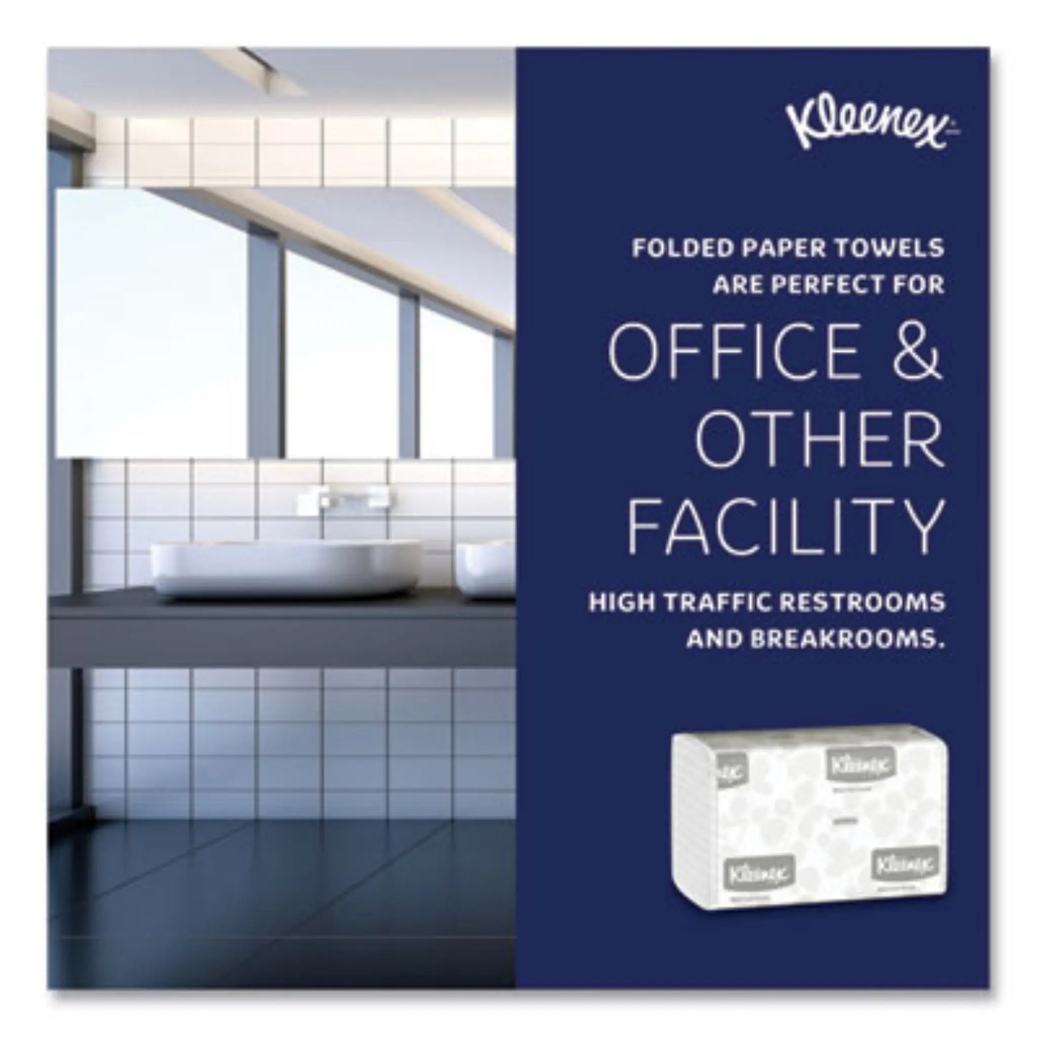 KIMBERLY-CLARK Kleenex 01890 Multi-Fold Paper Towels, office