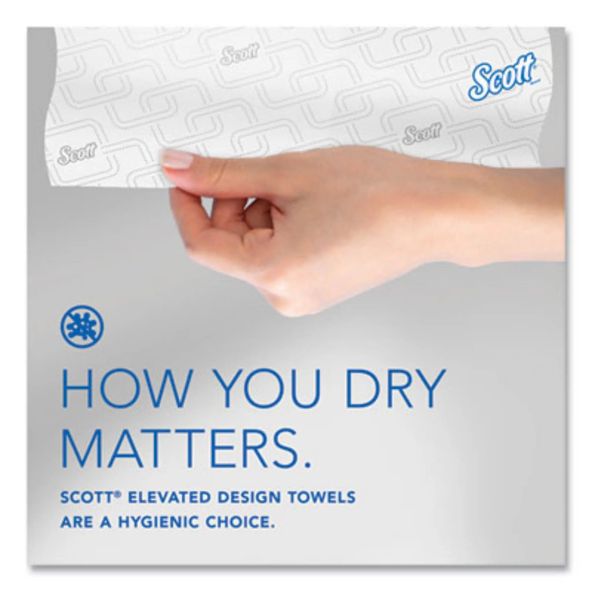 KIMBERLY-CLARK Scott 02001 Essential High Capacity Hard Roll Towel, Hygienic Choice