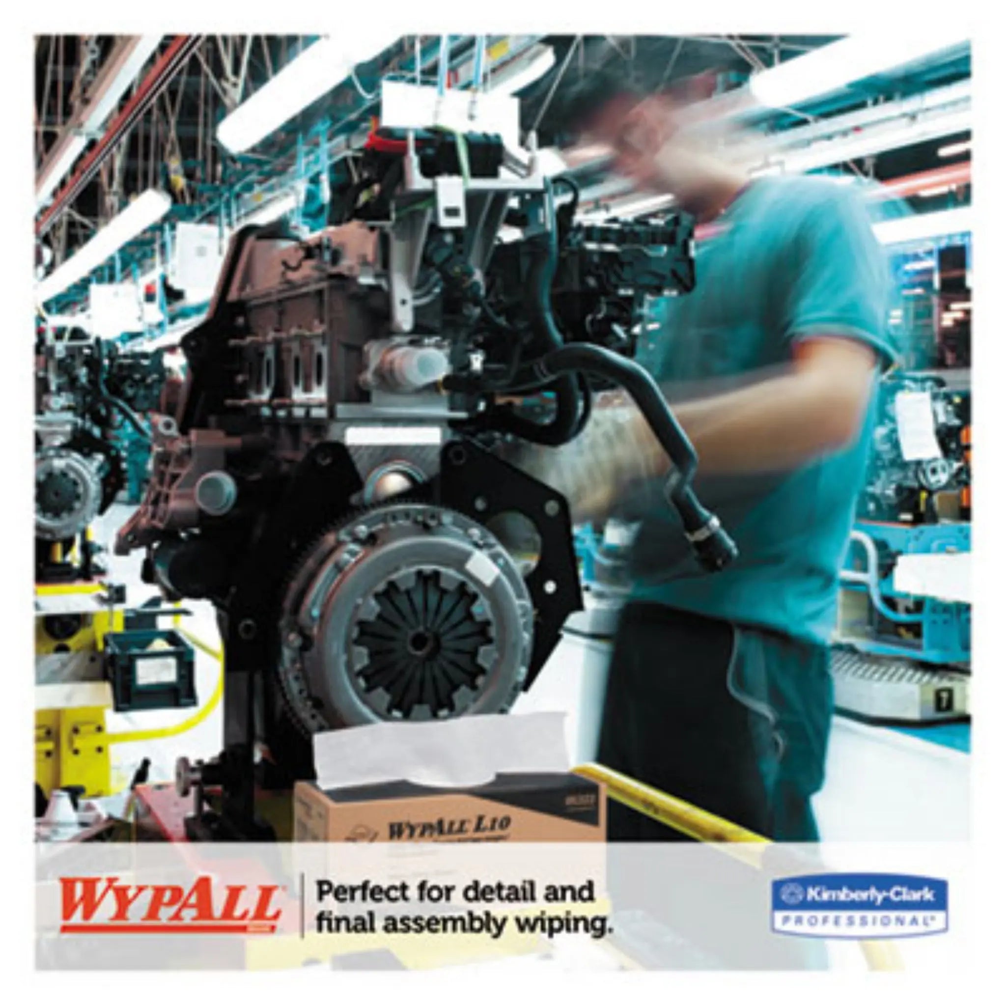 KIMBERLY-CLARK KCC05322 L10 Towels POP-UP Box, For Detail and Final Assembly Wiping