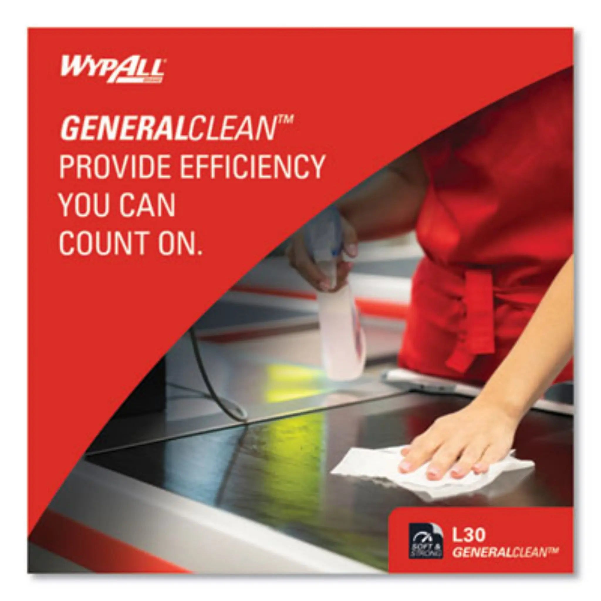 KIMBERLY-CLARK KCC05812 L30 Towels, General Clean