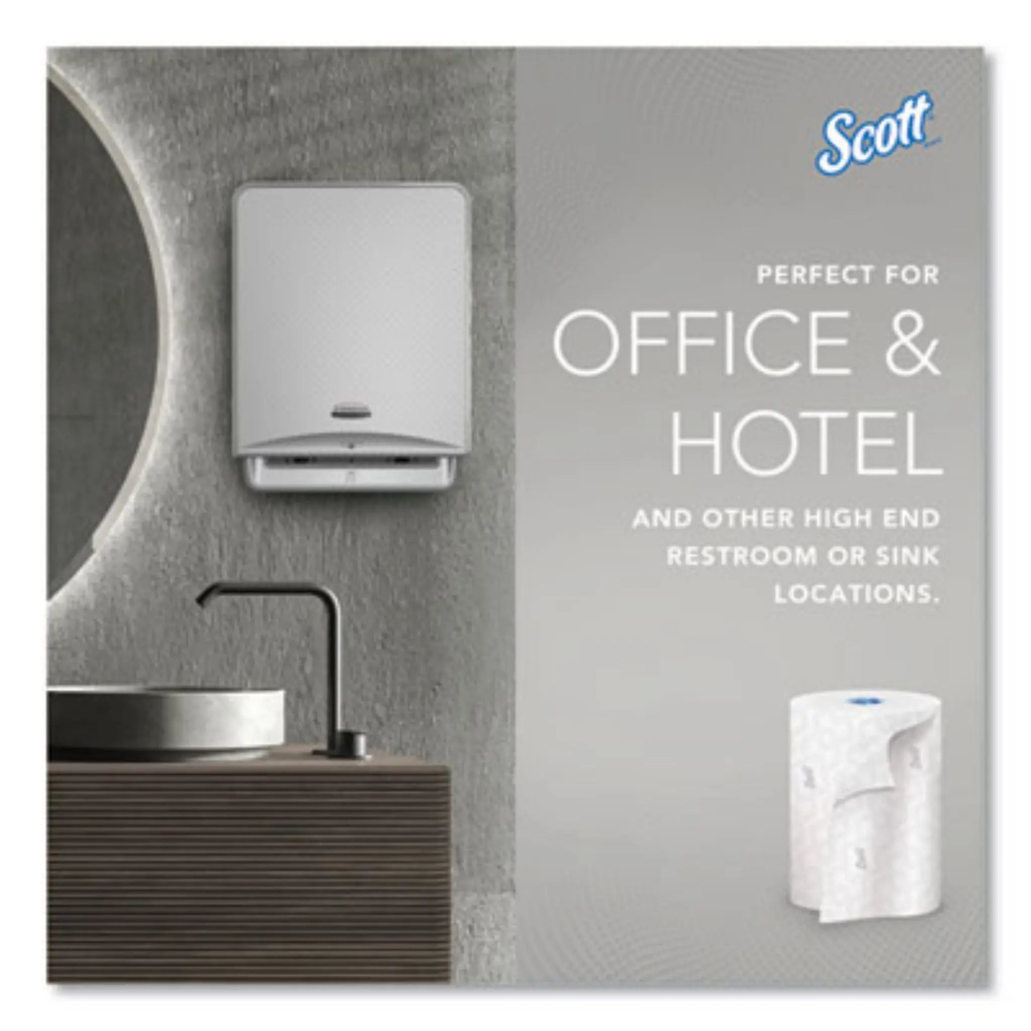 KIMBERLY-CLARK KCC25702 Pro Hard Roll Paper Towels for Scott Pro Dispenser, for Office & Hotel