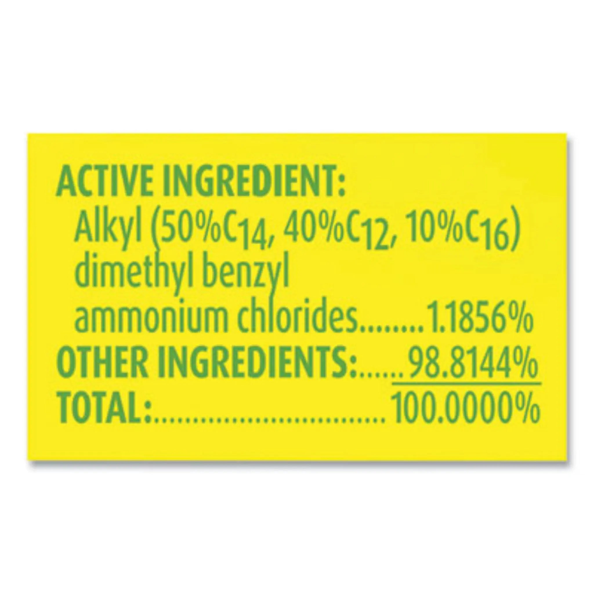 RECKITT BENCKISER RAC77617 Clean And Fresh Multi-Surface Cleaner, Active Ingredients