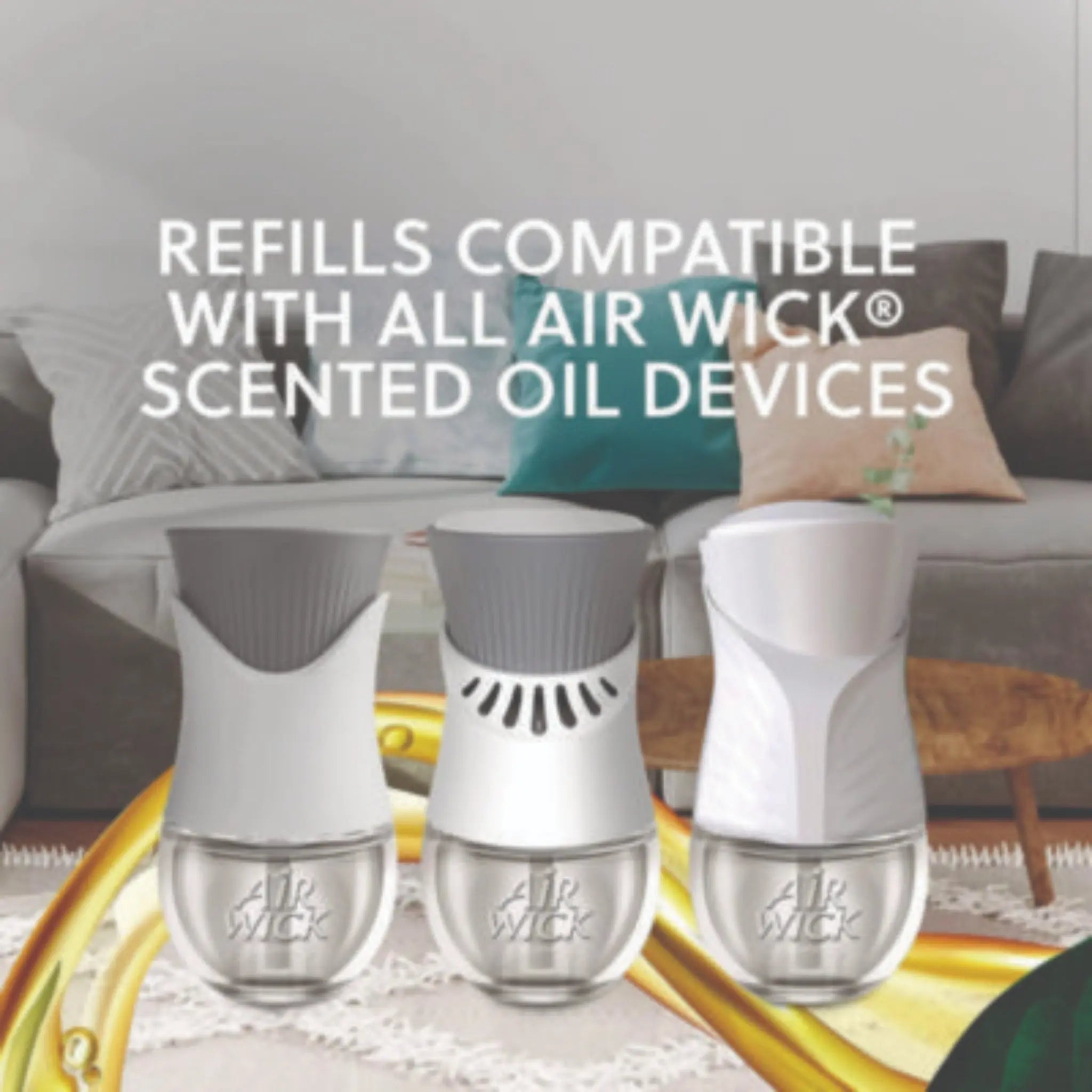 RECKITT BENCKISER RAC78046 Scented Oil Warmer, Compatible with All Air Wick Scented Devises