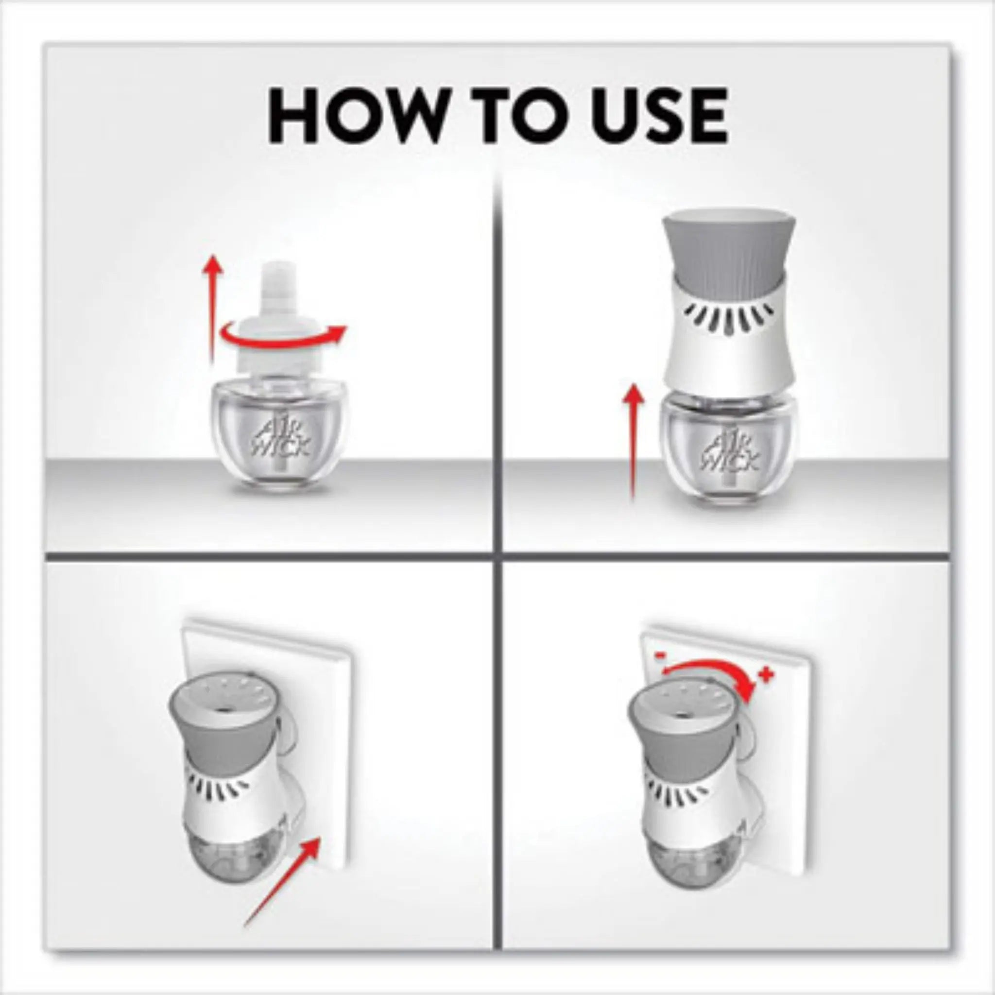 RECKITT BENCKISER RAC78046 Scented Oil Warmer, Instruction