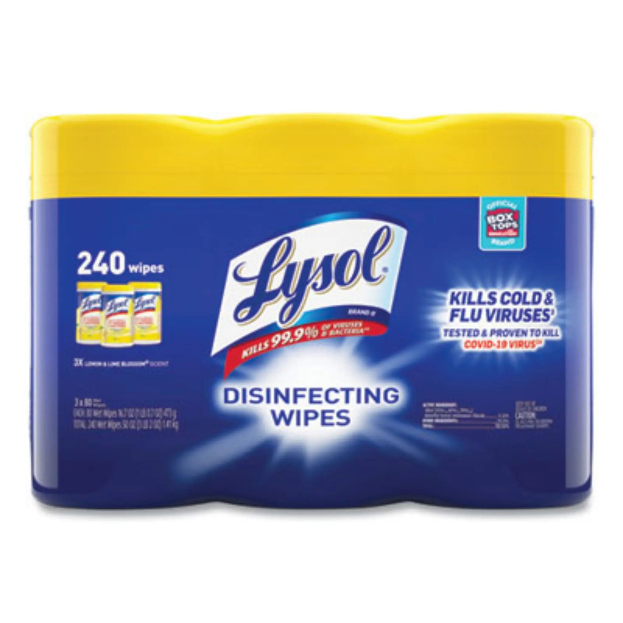 RECKITT BENCKISER RAC84251CT Disinfecting Wipes, Front View, Pack
