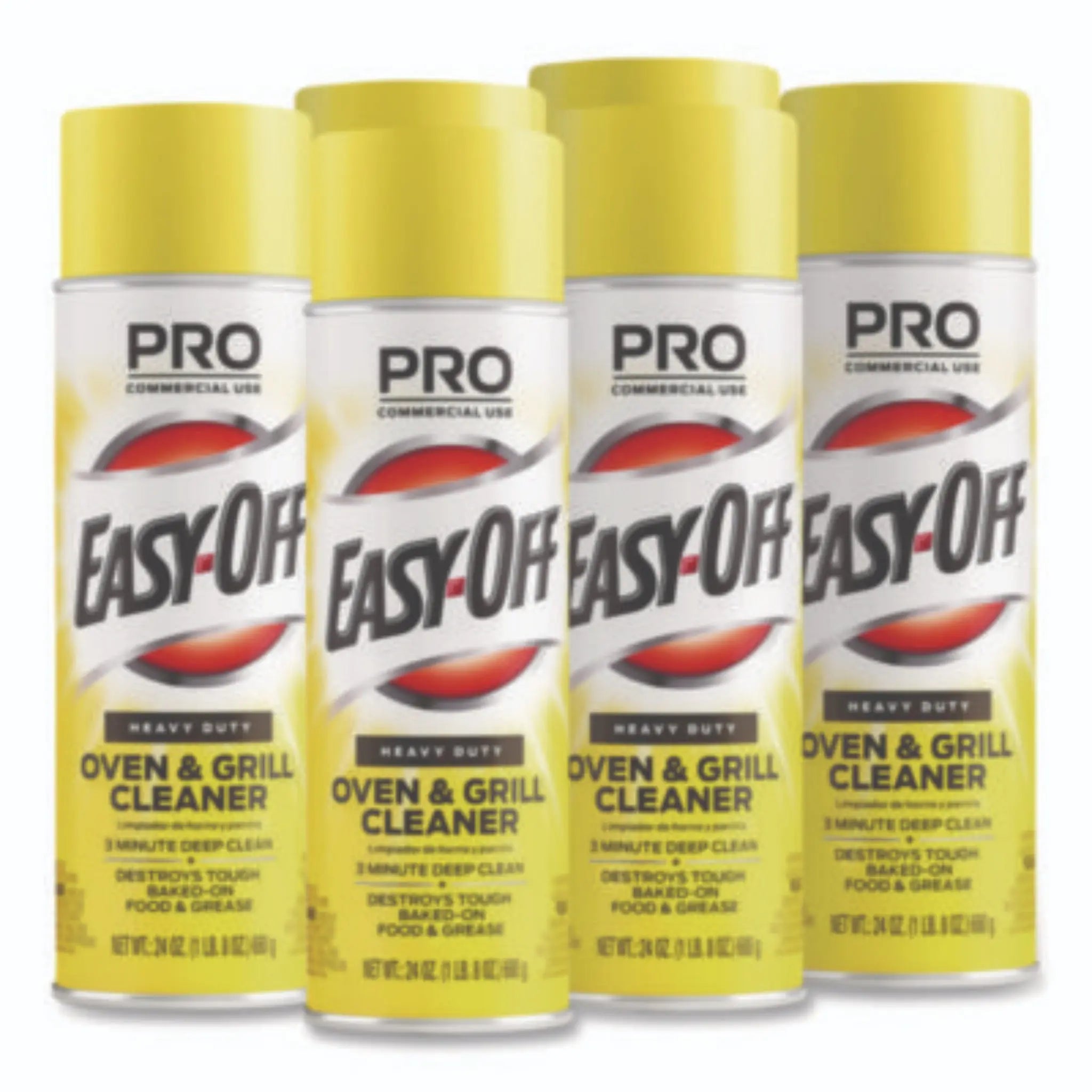 RECKITT BENCKISER RAC85261 Oven And Grill Cleaner, 24 Oz Aerosol, Carton of 6