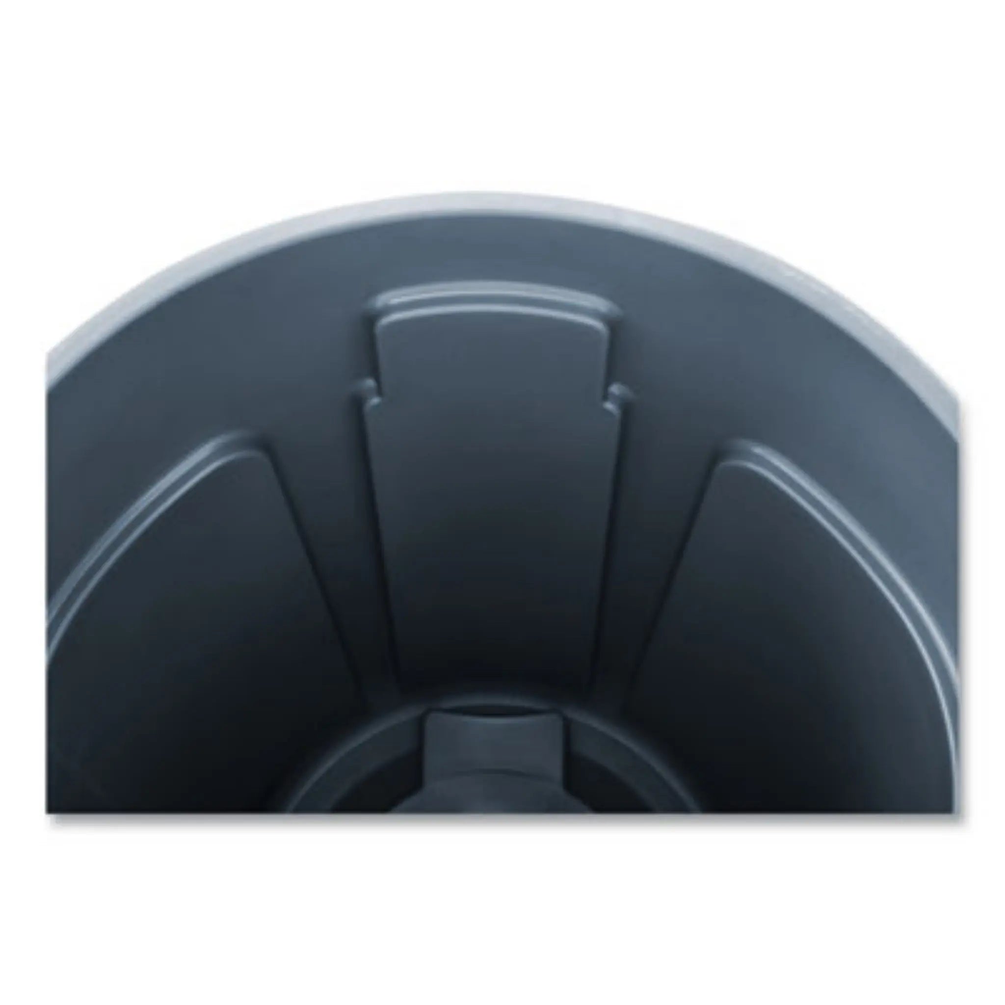 RUBBERMAID COMMERCIAL PROD. RCP263200GY Vented Round Brute Container, Top