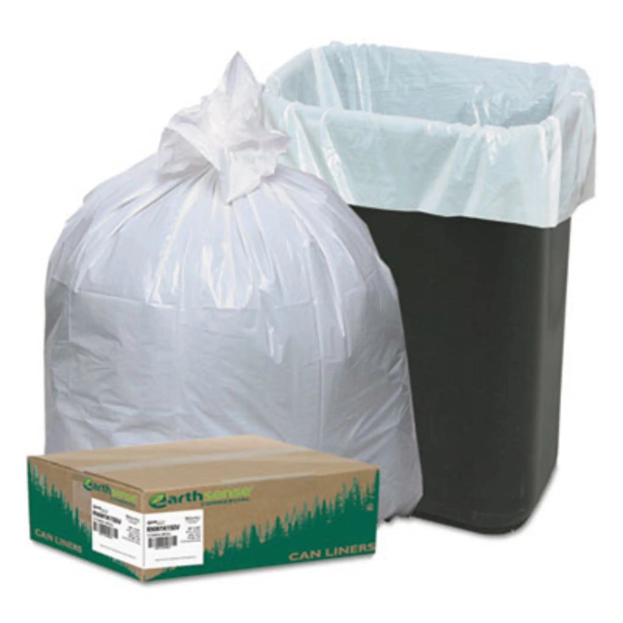 WEBSTER INDUSTRIES WBIRNW1K 50V Linear-Low-Density Recycled Tall Kitchen Bags