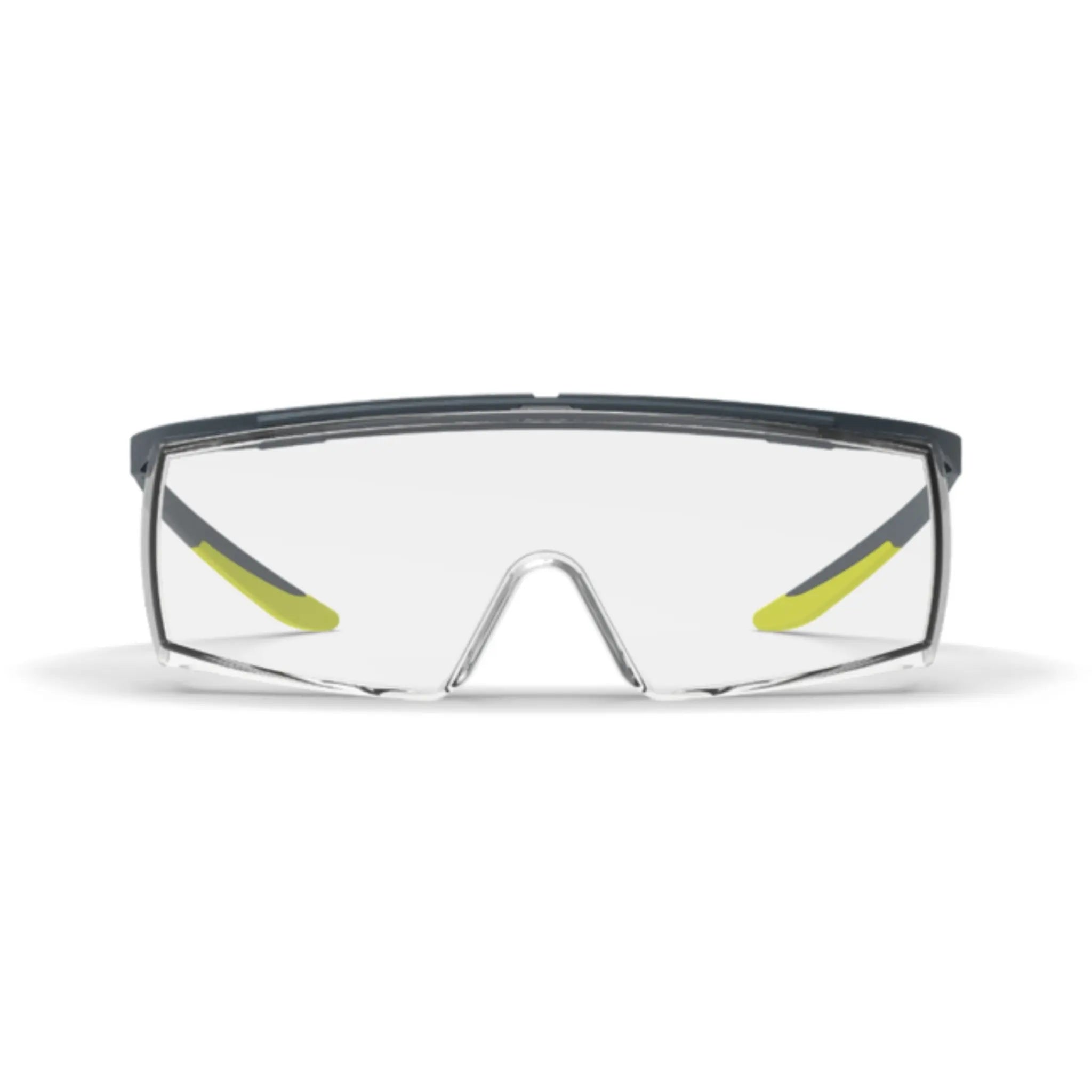 HEXARMOR LT250 Safety Glasses, OTG, TruShield Lens, Clear, Front View